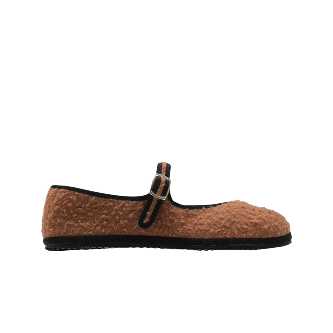 FTMJ-CS-BC-CBL (W) Drogheria Crivellini Tabi Mary Jane Astrakan Camel Black - 대표 이미지 #1