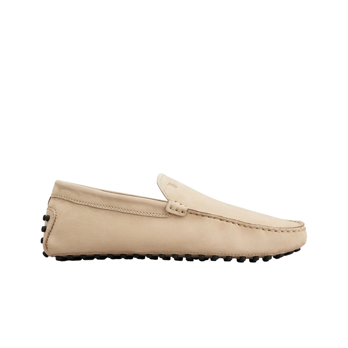 XXM64C000406RNC600 Tod's Gommino Nubuck Driving Shoes Beige