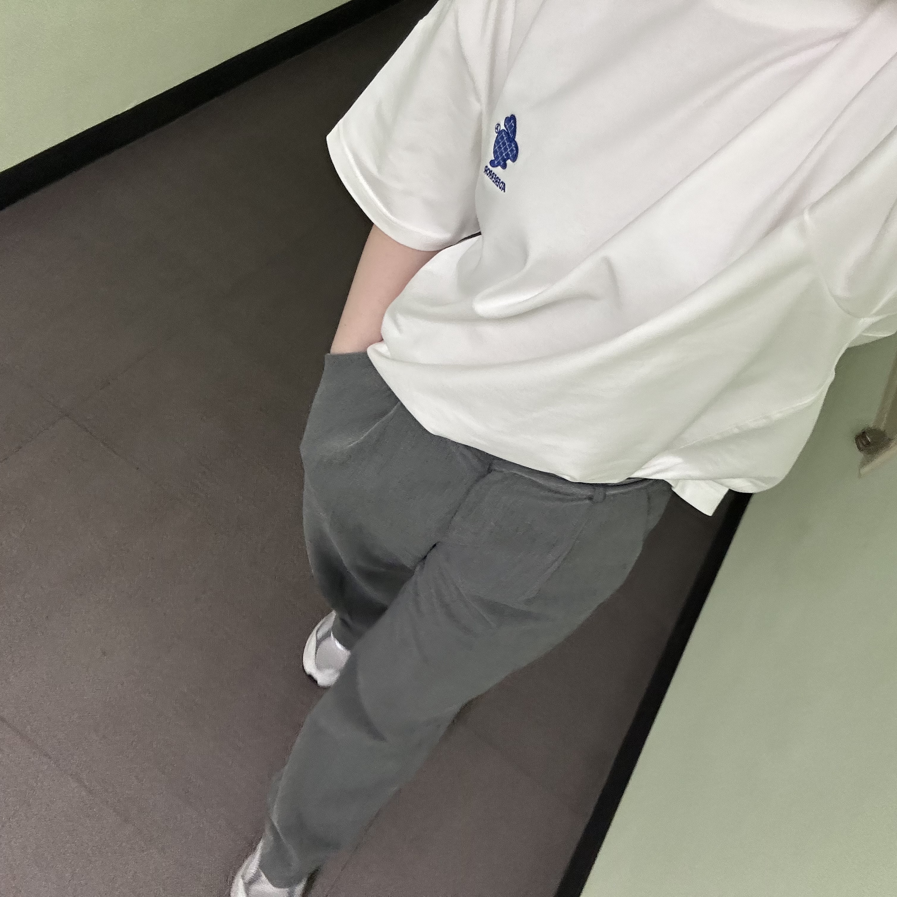 Ader Error Twinny Small Logo T-Shirt White, Ader Error Inarow Cross Bag Multi 착용 스타일 - 1