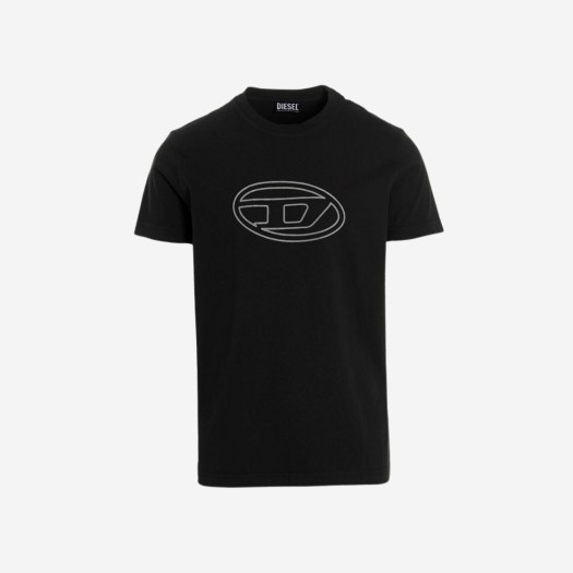 디젤 T-디에고어-E9 티셔츠 블랙