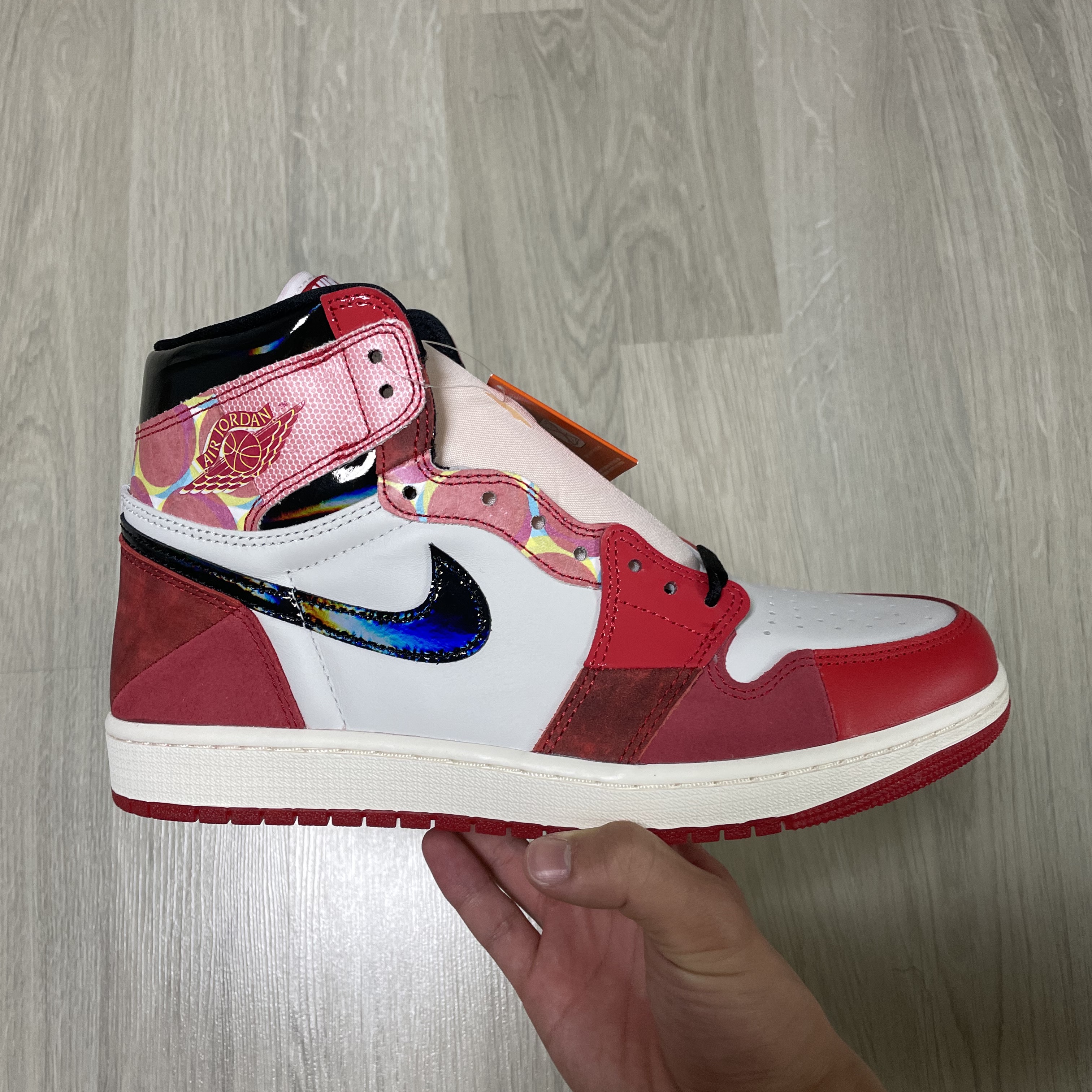 Jordan 1 Retro High Spider-Man Next Chapter, (PS) Jordan 1 Retro High Spider-Man Next Chapter 착용 스타일