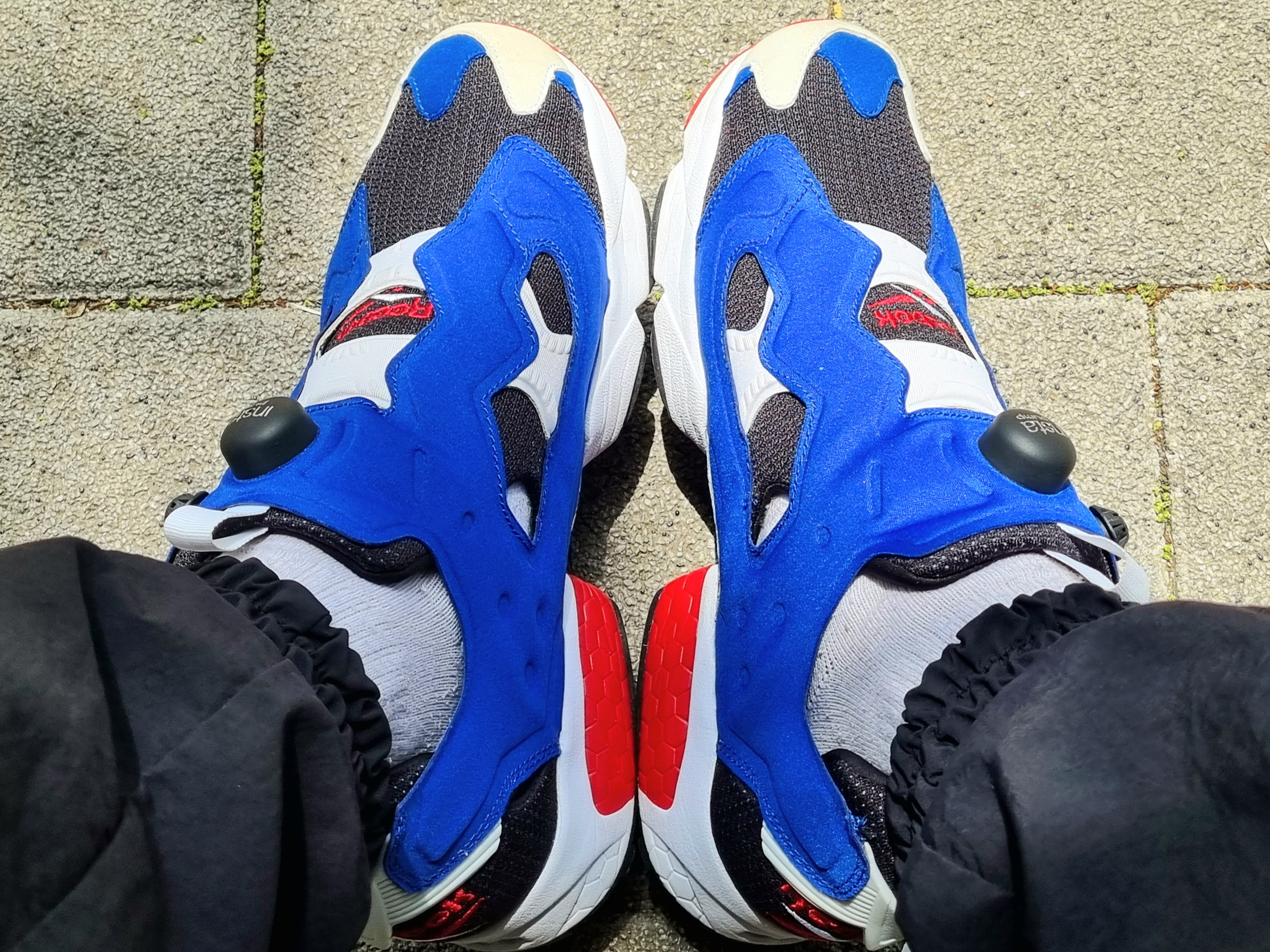 Reebok Instapump Fury Tricolor 착용 스타일 - 1