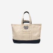 Human Made Heavy Canvas Tote Large Navy