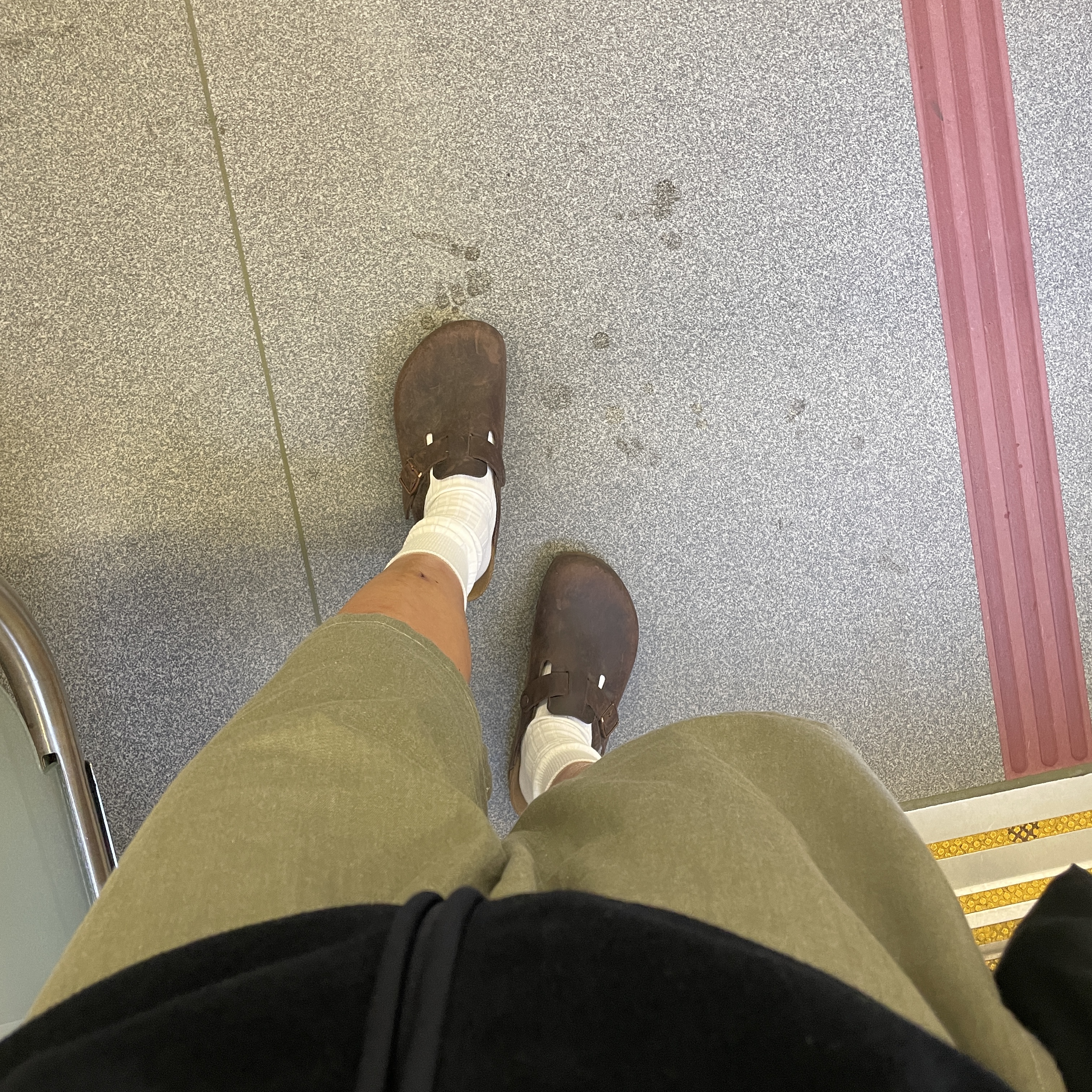 Birkenstock Boston Oiled Leather Habana - Regular 착용 스타일 - 1
