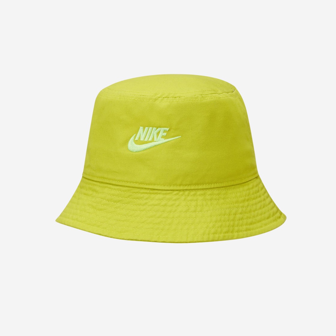 Nike NSW Futura Washed Bucket Hat Bright Cactus 상세 이미지 1