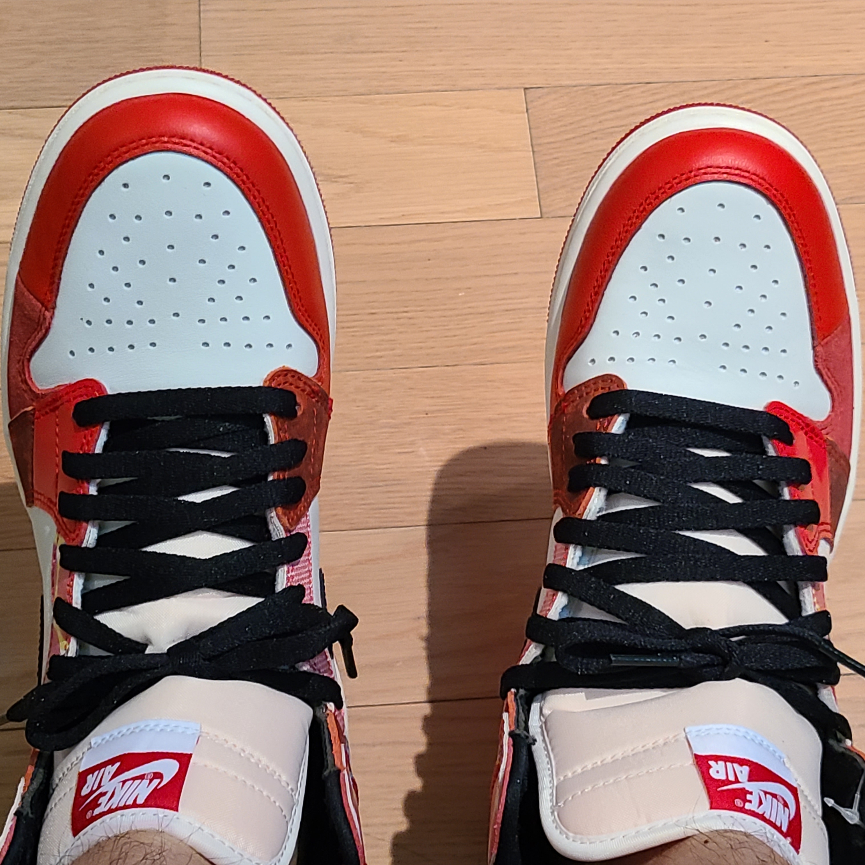 Jordan 1 Retro High Spider-Man Next Chapter 착용 스타일 - 5