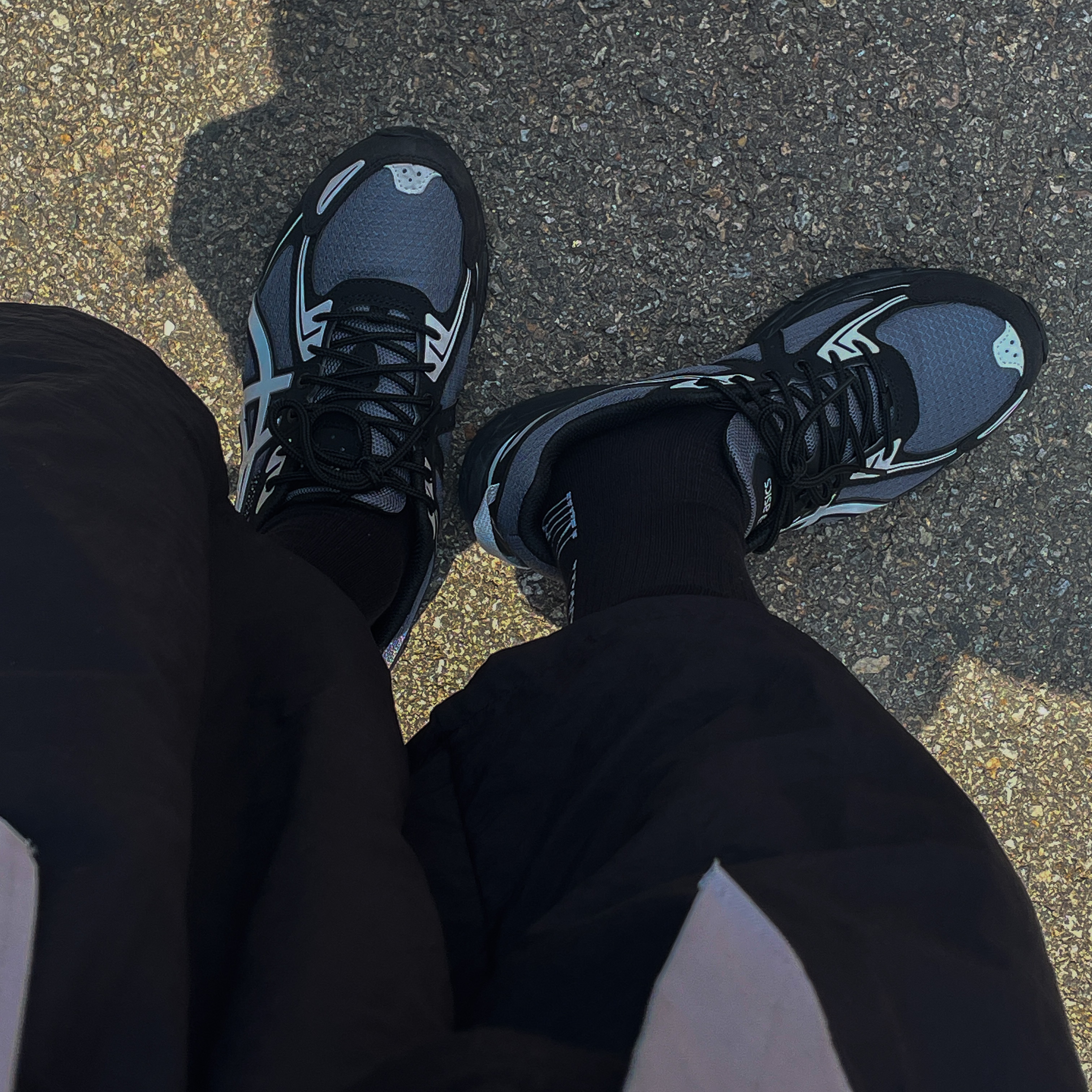 Asics Gel-Venture 6 Carrier Grey 착용 스타일 - 2