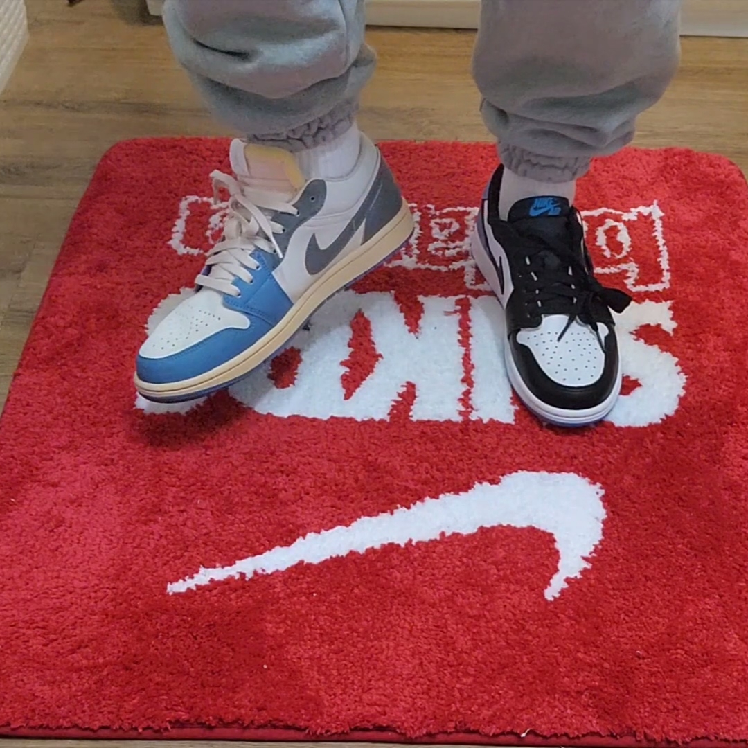 Jordan 1 Retro Low OG Black and Dark Powder Blue, Jordan 1 Low SE Tokyo 96 착용 스타일 - 5