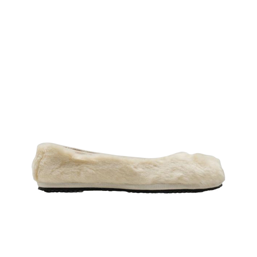 FTCL-NY-TD-WHX (W) Drogheria Crivellini Tabi Classic Mary Jane Nylon Teddy White