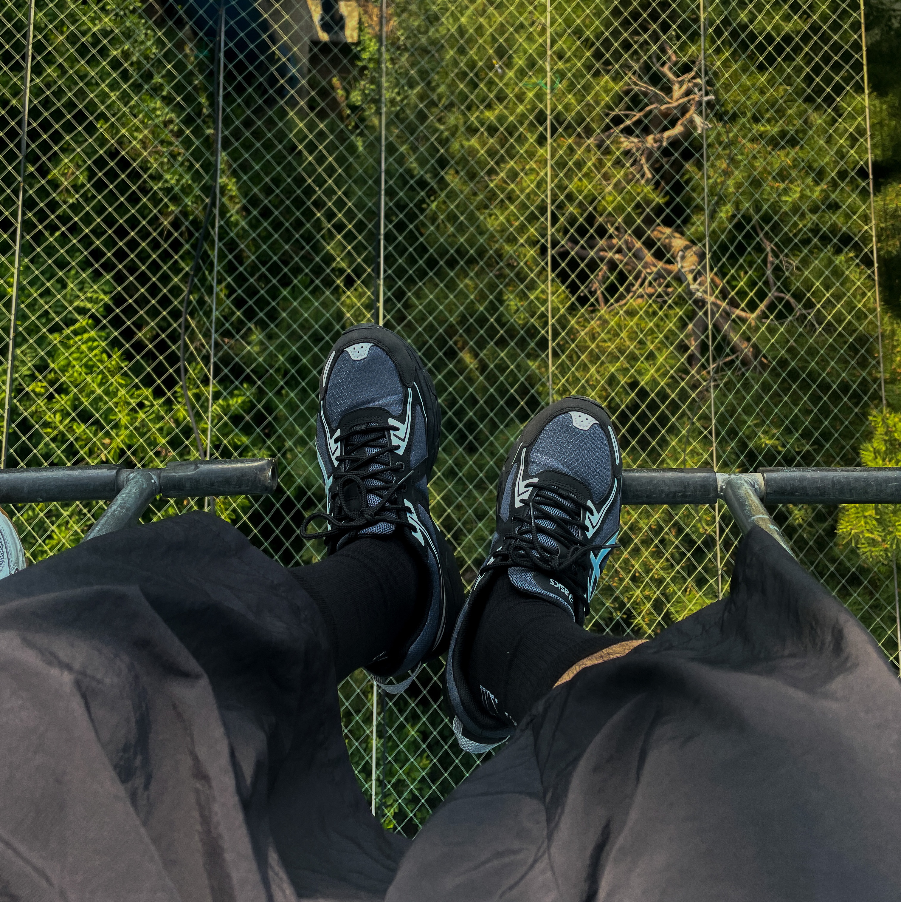 Asics Gel-Venture 6 Carrier Grey 착용 스타일 - 1
