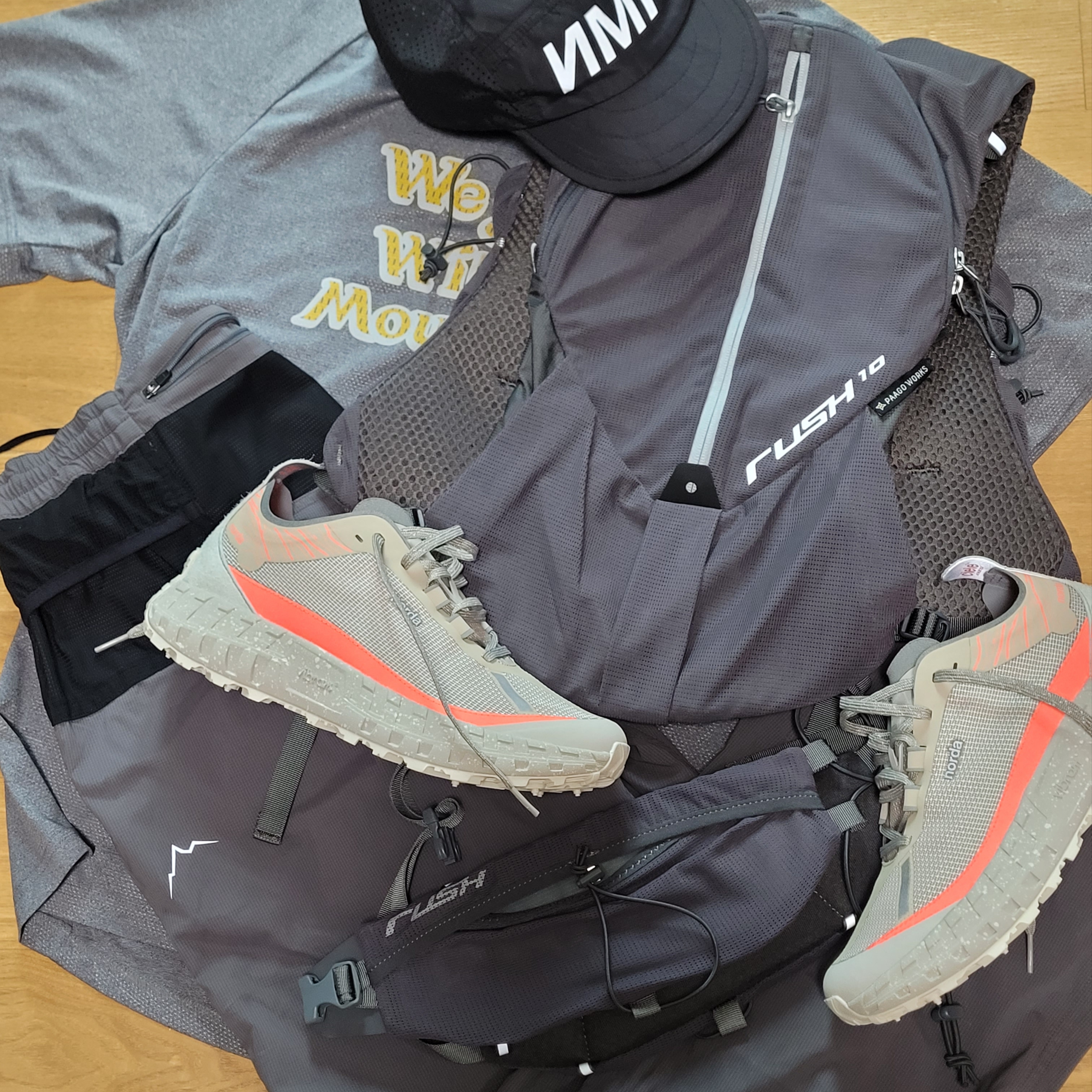 Norda x Ciele Athletics 001 Gravel 착용 스타일