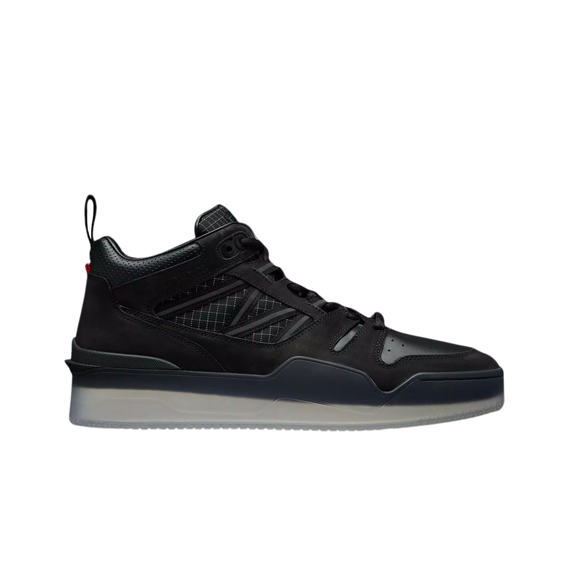 몽클레르 피봇 하이탑 스니커즈 블랙 - 23SS(Moncler Pivot High Top Sneakers Black - 23SS) - 1