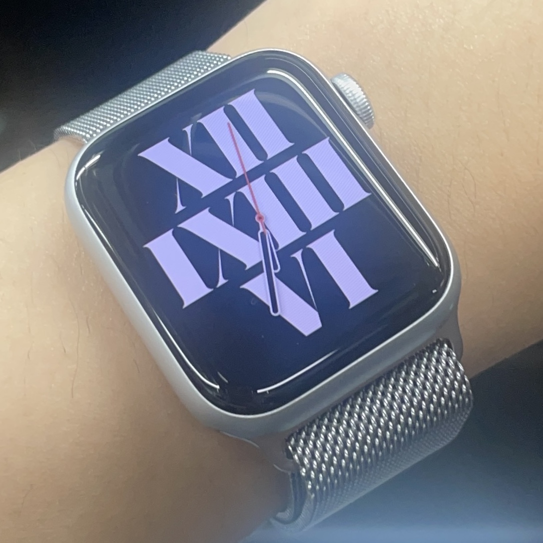 Apple Watch SE 40mm GPS Silver Aluminum Case with Sport Band White (Korean Ver.) 착용 스타일