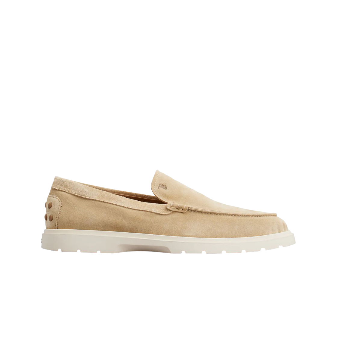 토즈 스웨이드 슬리퍼 로퍼 오프 화이트(Tod's Suede Slipper Loafers Off White)