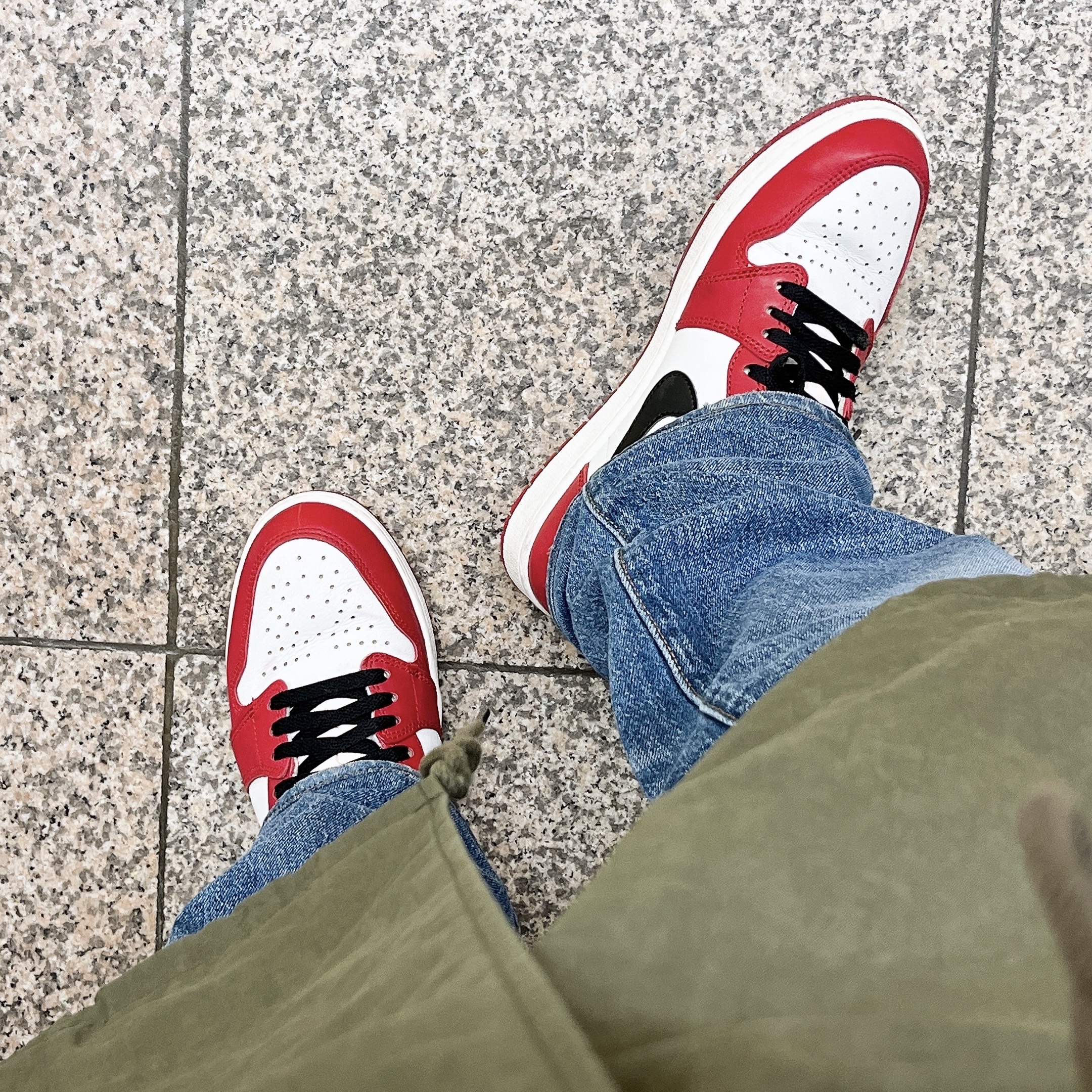 Jordan 1 Retro High OG Chicago 2022 착용 스타일