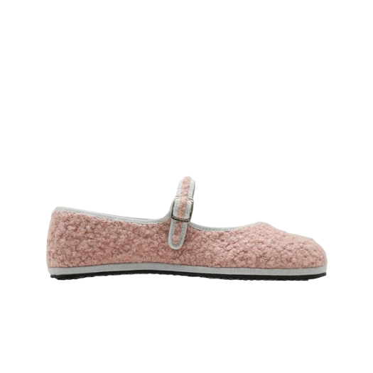 FTMJ-AS-BC-POP (W) Drogheria Crivellini Tabi Mary Jane Astrakan Powder Pearl