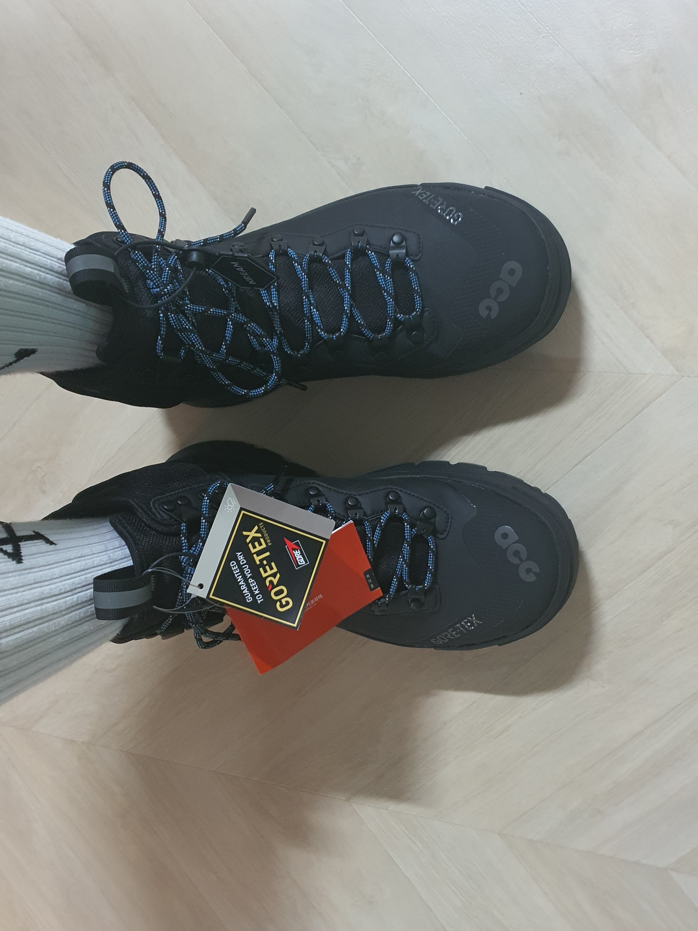 Nike ACG Air Zoom Gaiadome Gore-Tex Black 착용 스타일