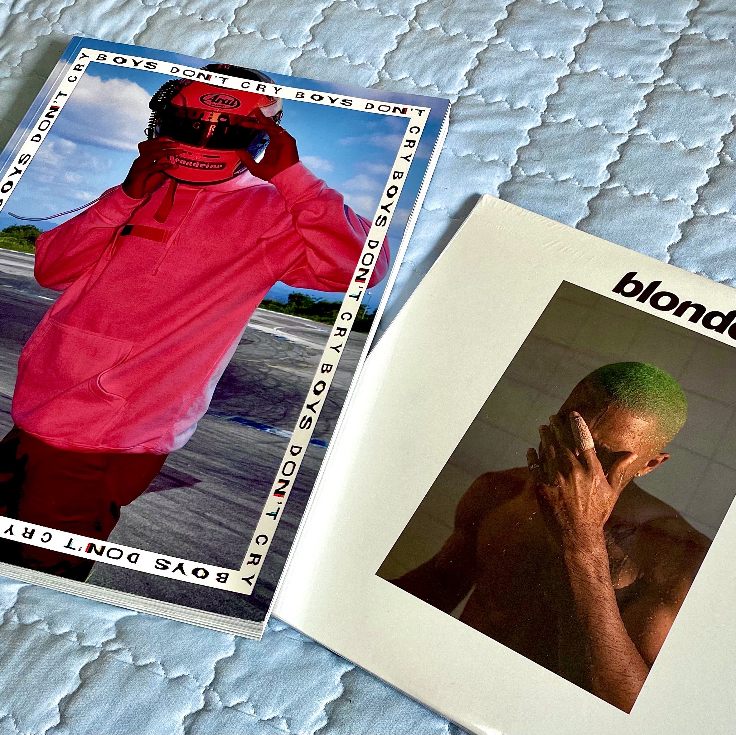 Frank Ocean Blonde Black (2LP) 착용 스타일 - 2