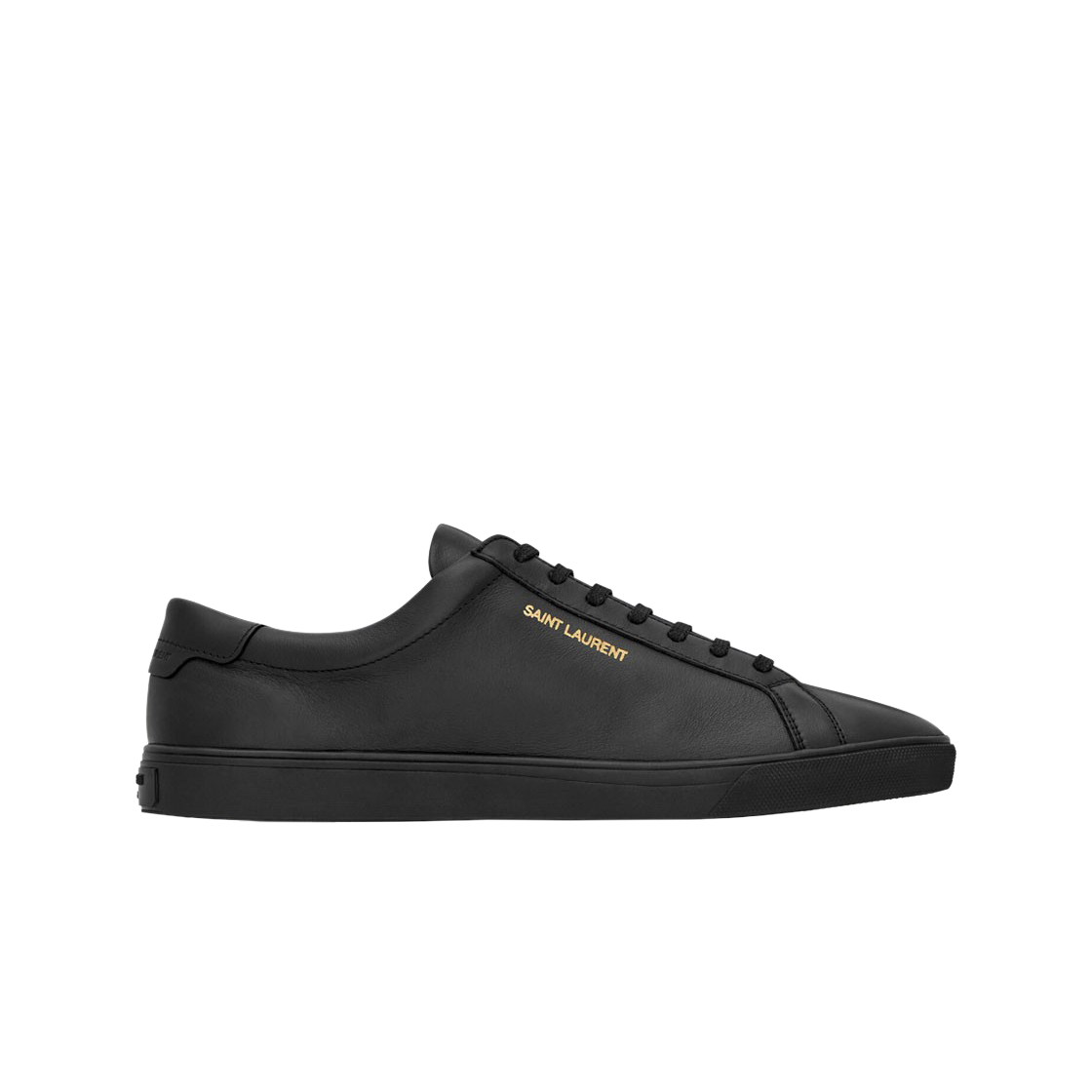 (W) 생로랑 레더 앤디 스니커즈 블랙((W) Saint Laurent Andy Sneakers in Leather Black) - 1