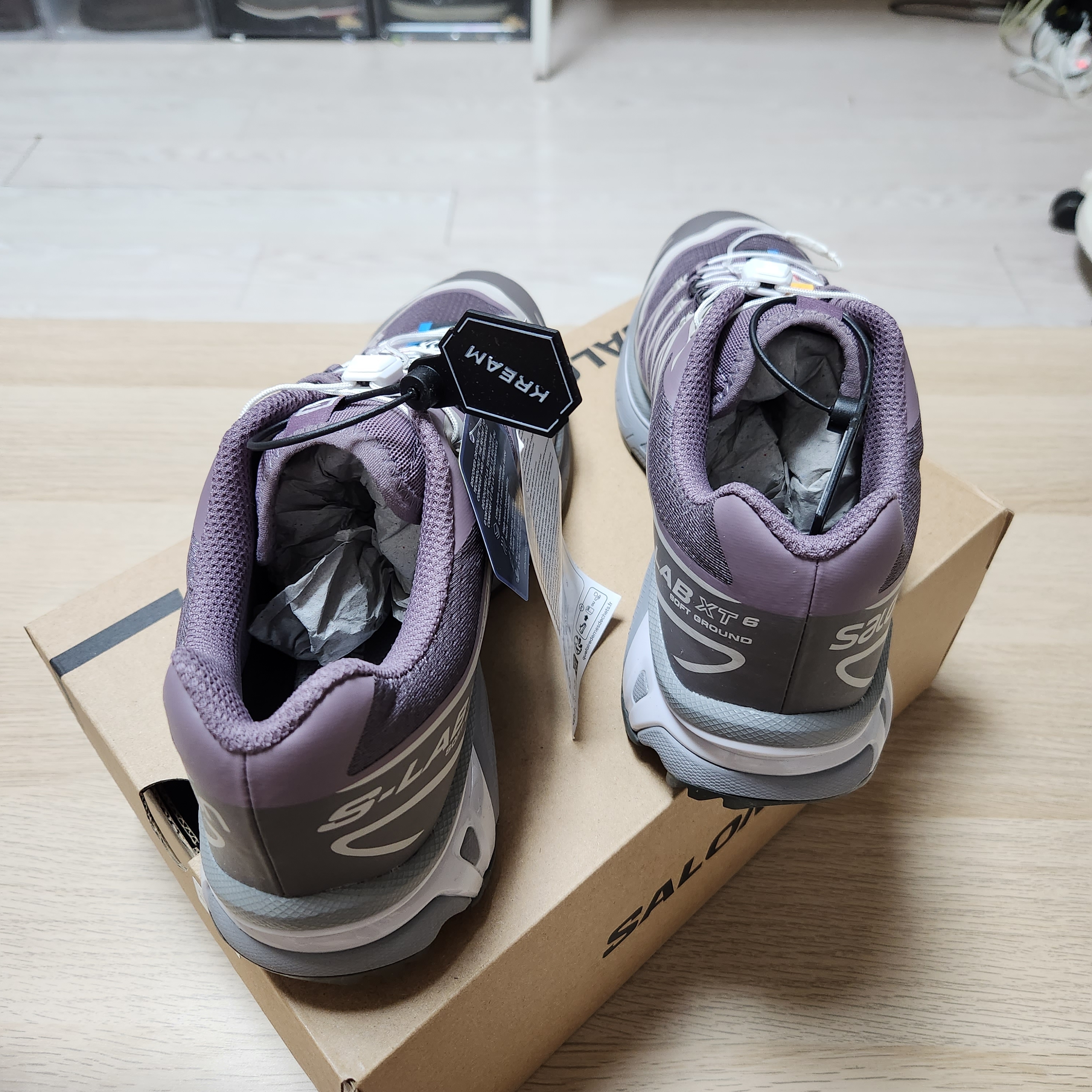 Salomon XT-6 Moonscape Plum Kitten 착용 스타일 - 4