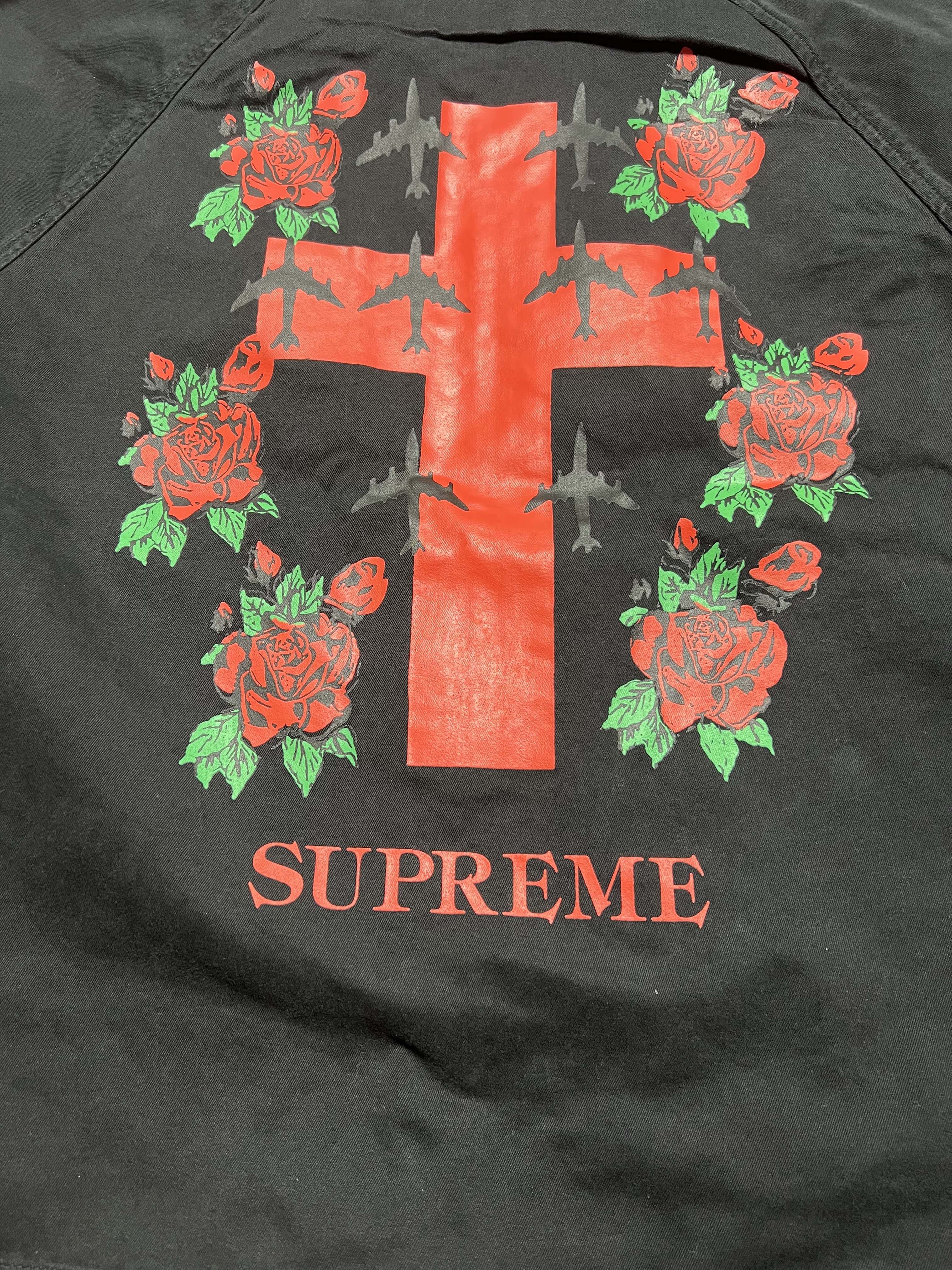 Supreme Destruction Of Purity Harrington Jacket Black - 23SS 착용 스타일