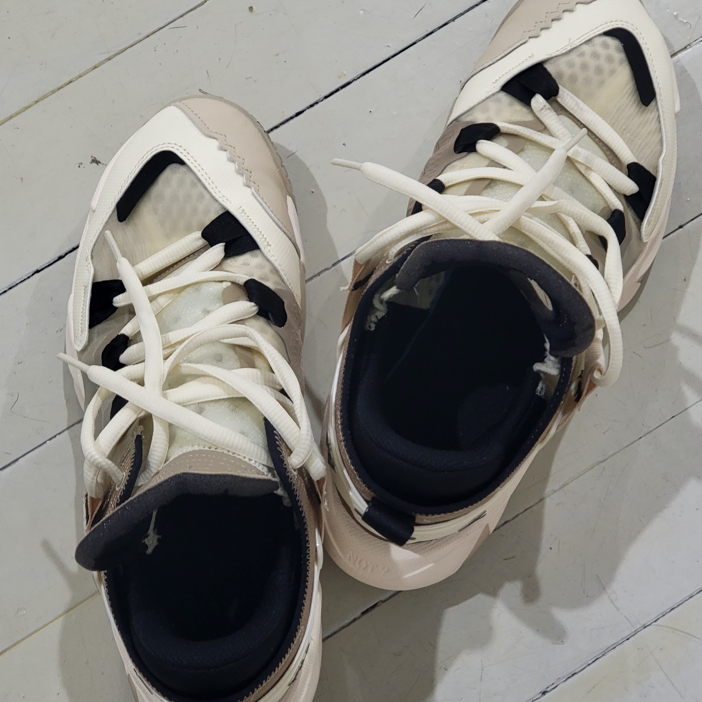 Jordan Why Not ZER0.5 PF Coconut Milk 착용 스타일 - 3
