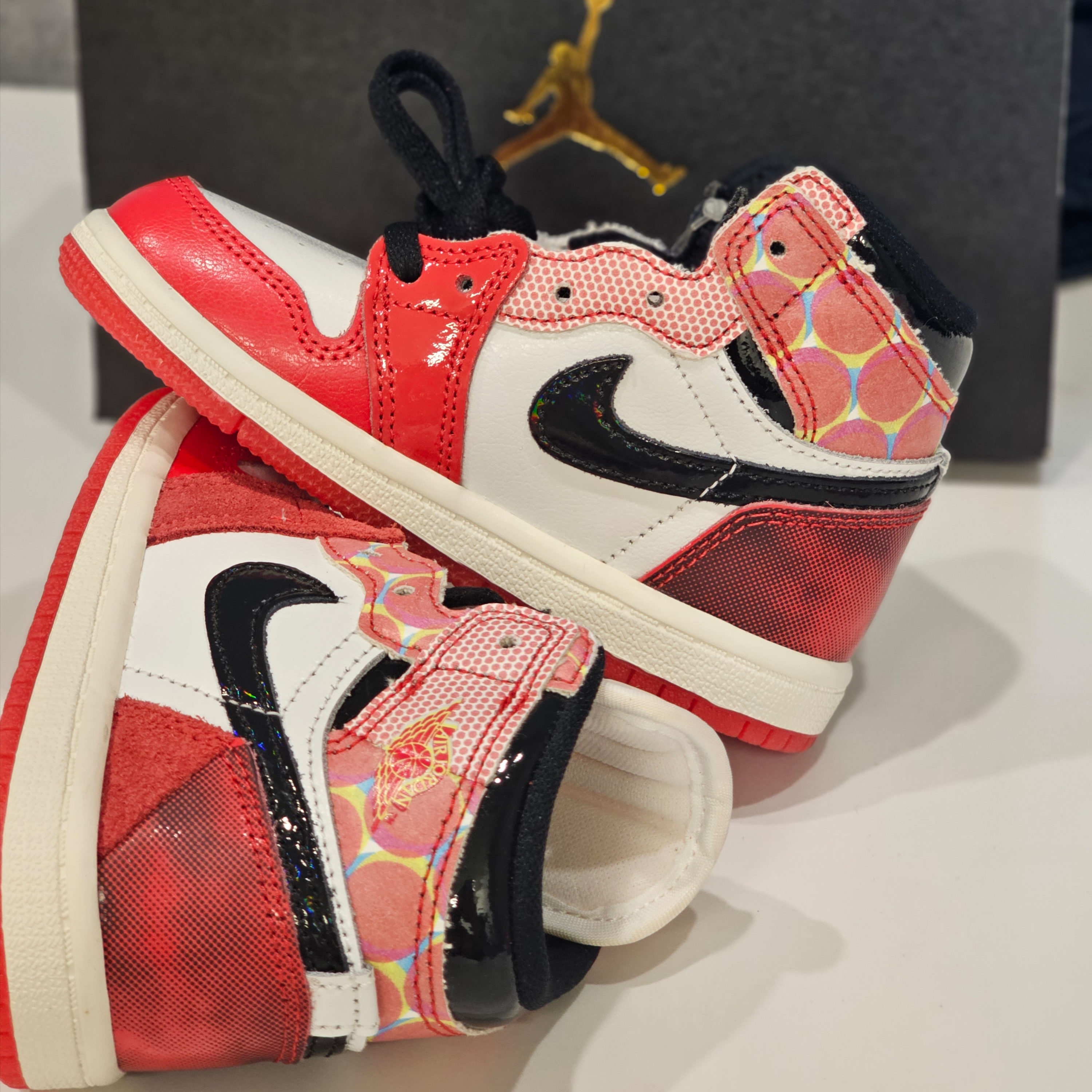 (PS) Jordan 1 Retro High Spider-Man Next Chapter 착용 스타일