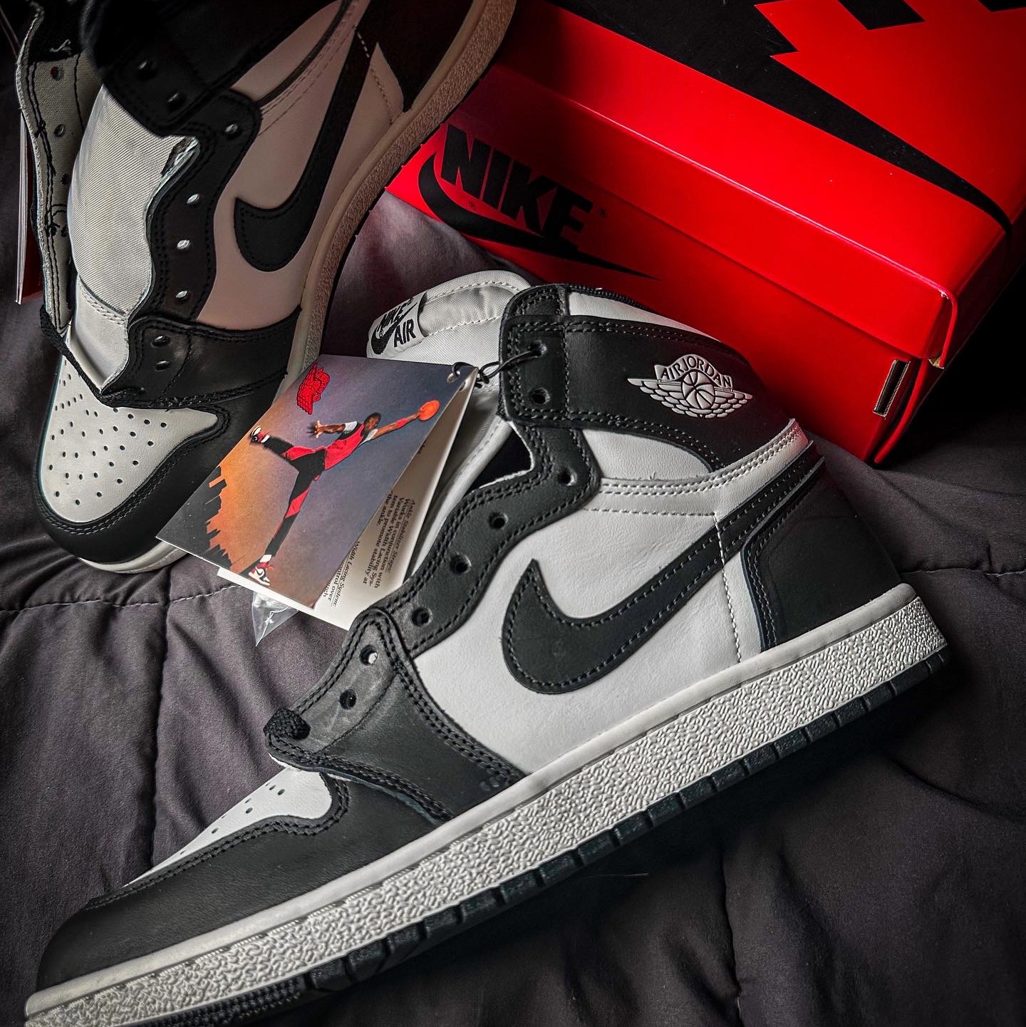 Jordan 1 High 85 Black White 착용 스타일