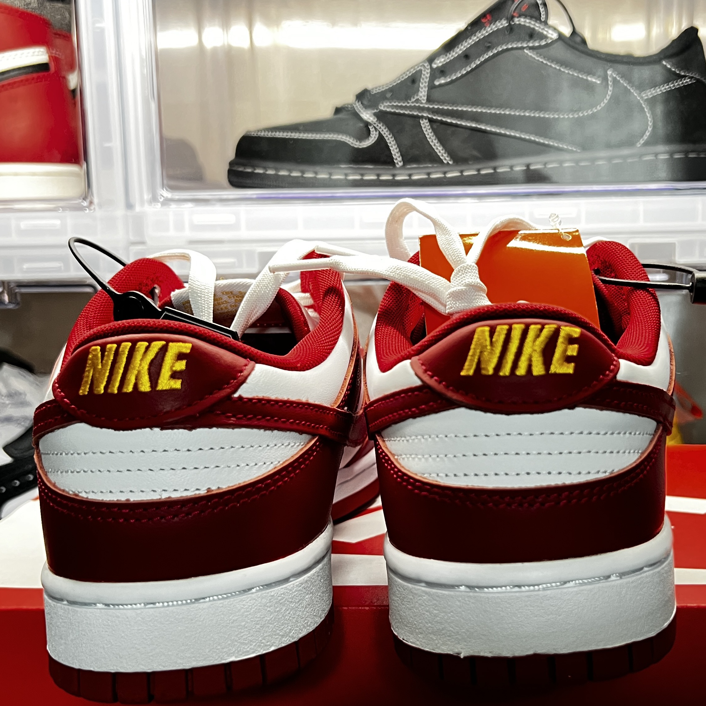 Nike Dunk Low Retro Gym Red 착용 스타일 - 2