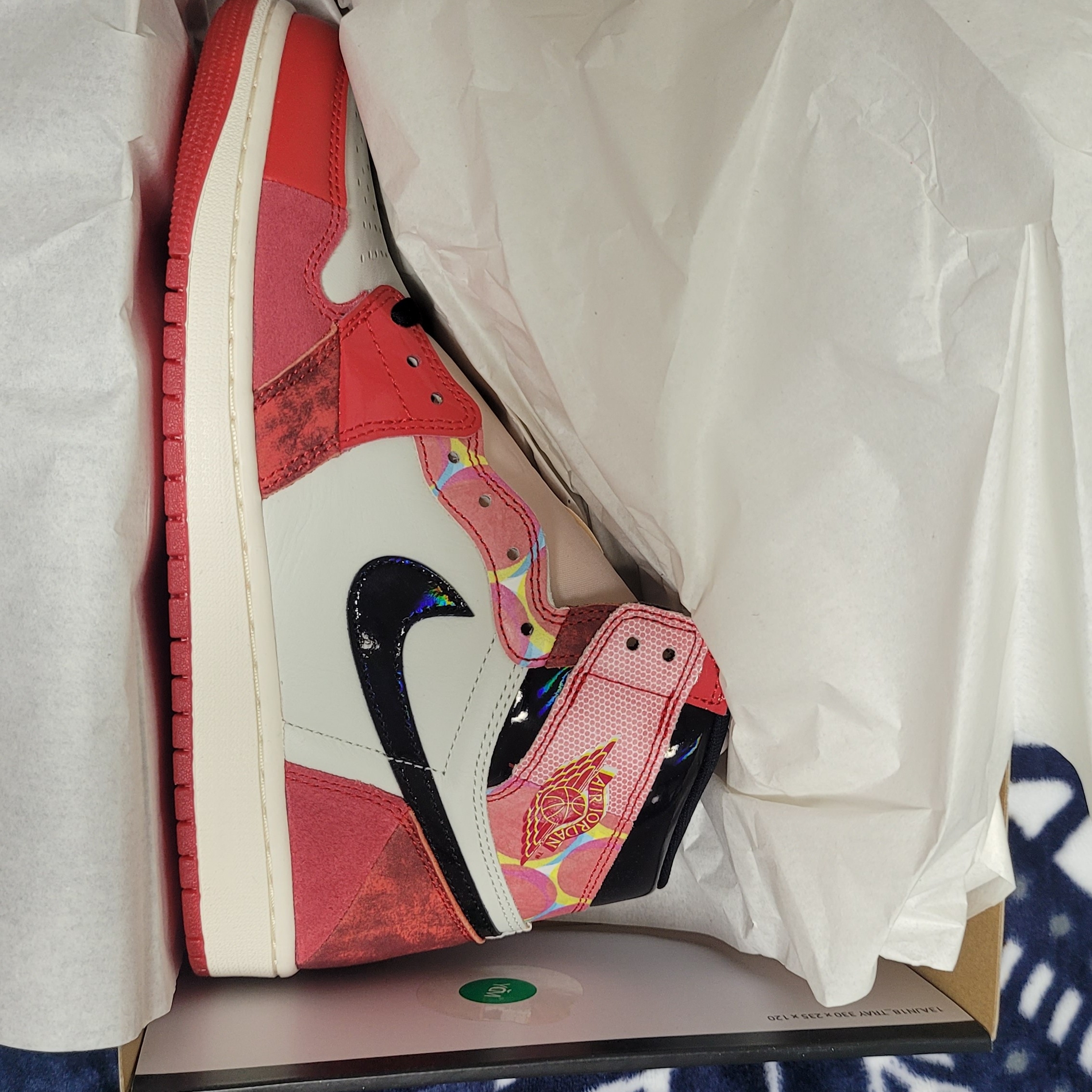 Jordan 1 Retro High Spider-Man Next Chapter 착용 스타일 - 1