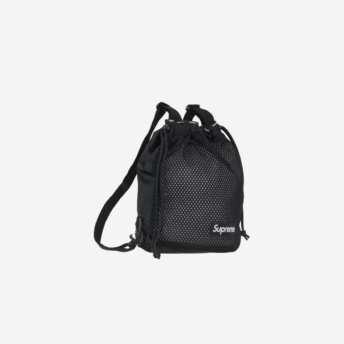 Supreme Mesh Small Backpack Black 23SS -