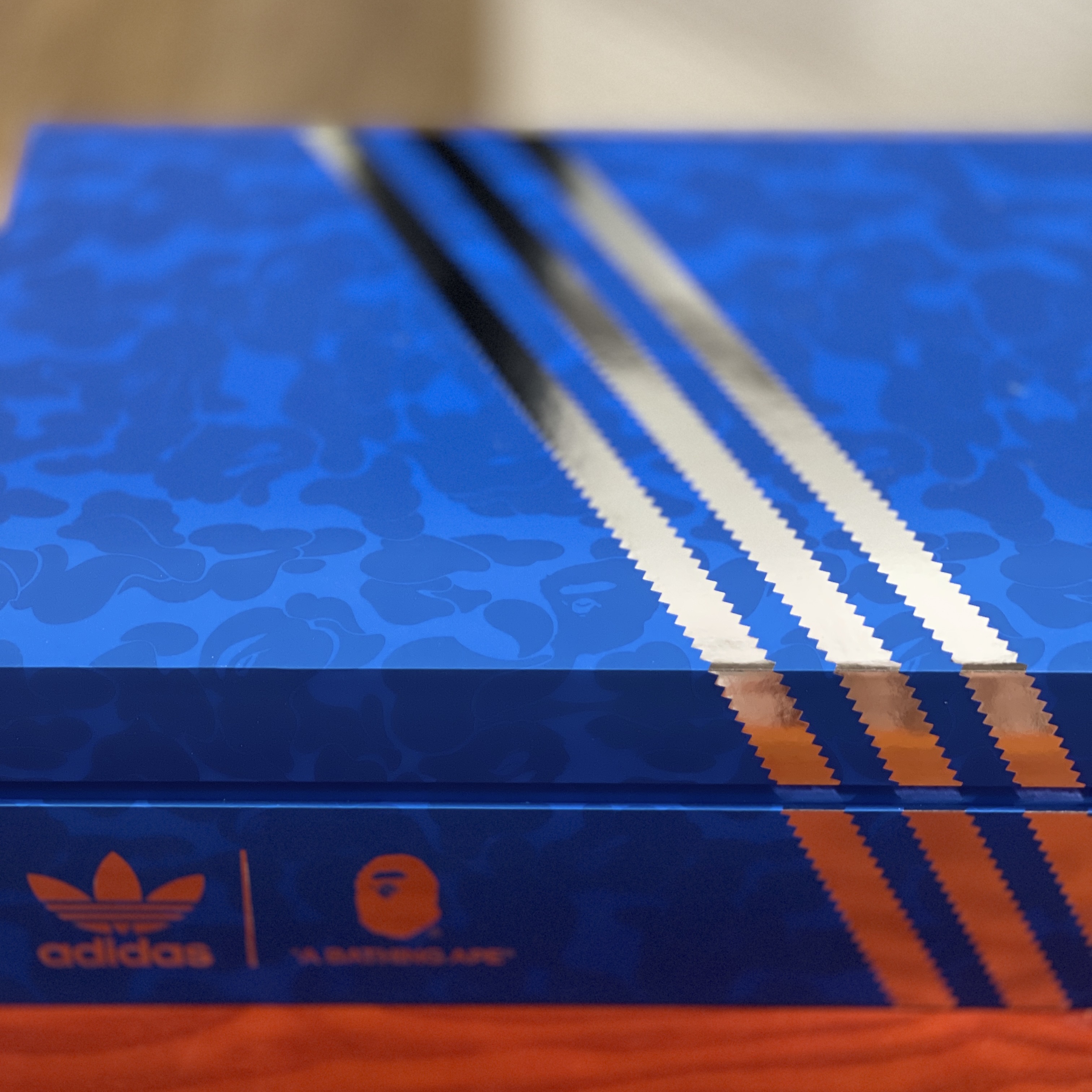 Adidas x BAPE Forum 84 Low Green Camo 착용 스타일 - 1