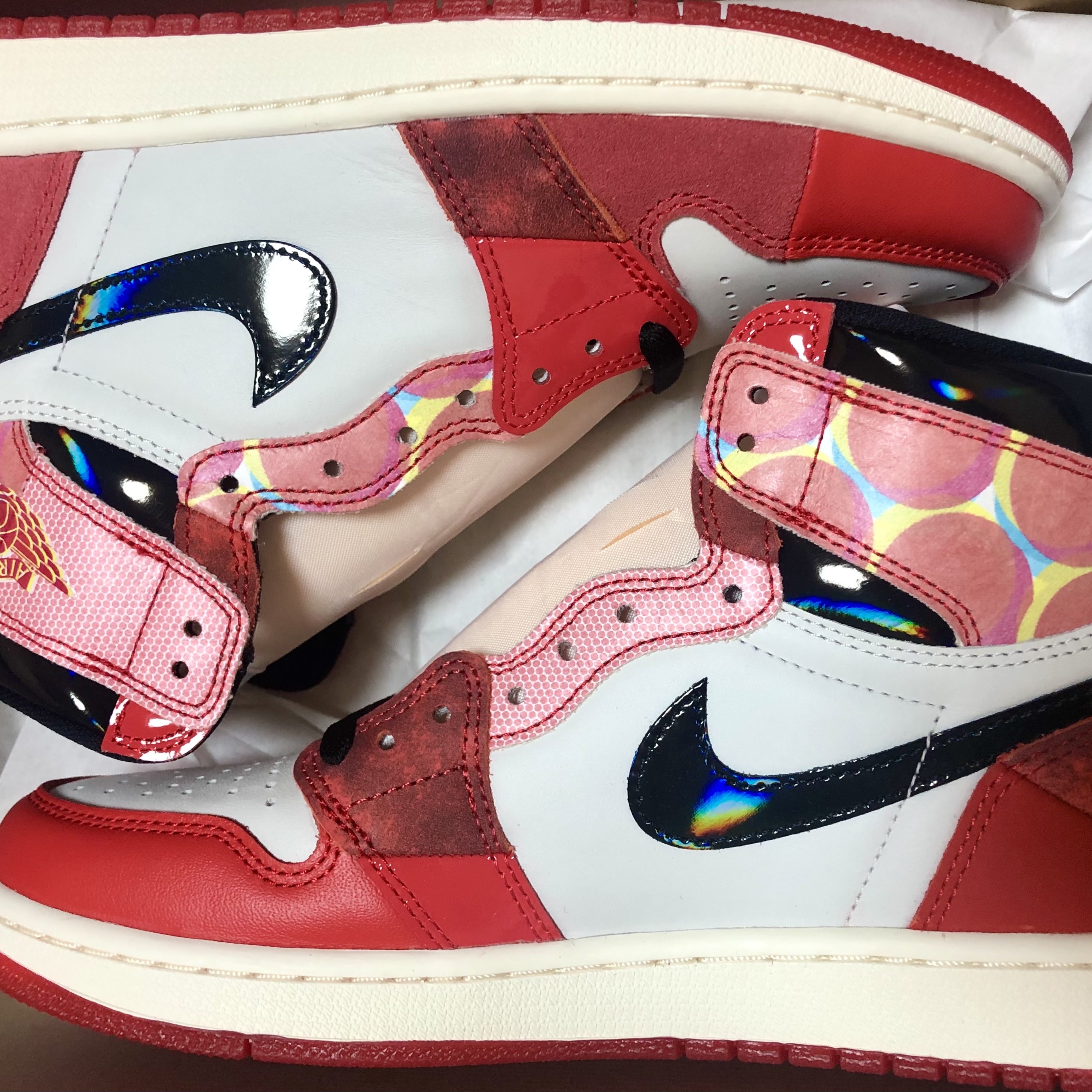 Jordan 1 Retro High Spider-Man Next Chapter 착용 스타일