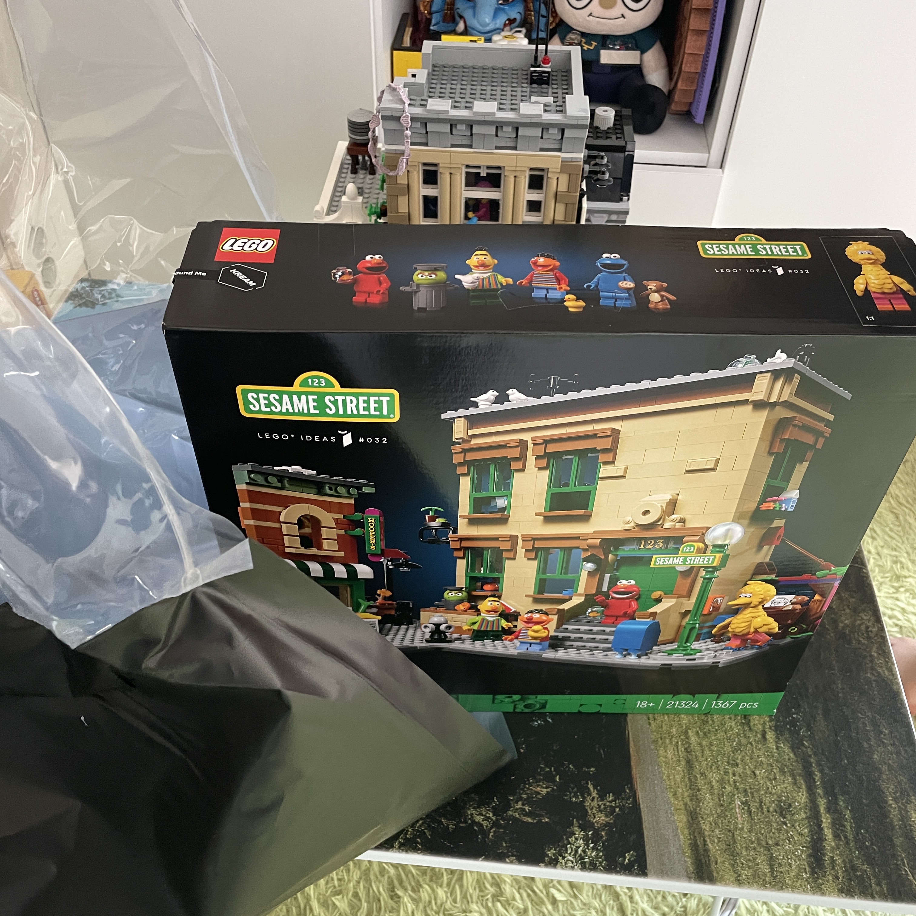 Lego Sesame Street 착용 스타일