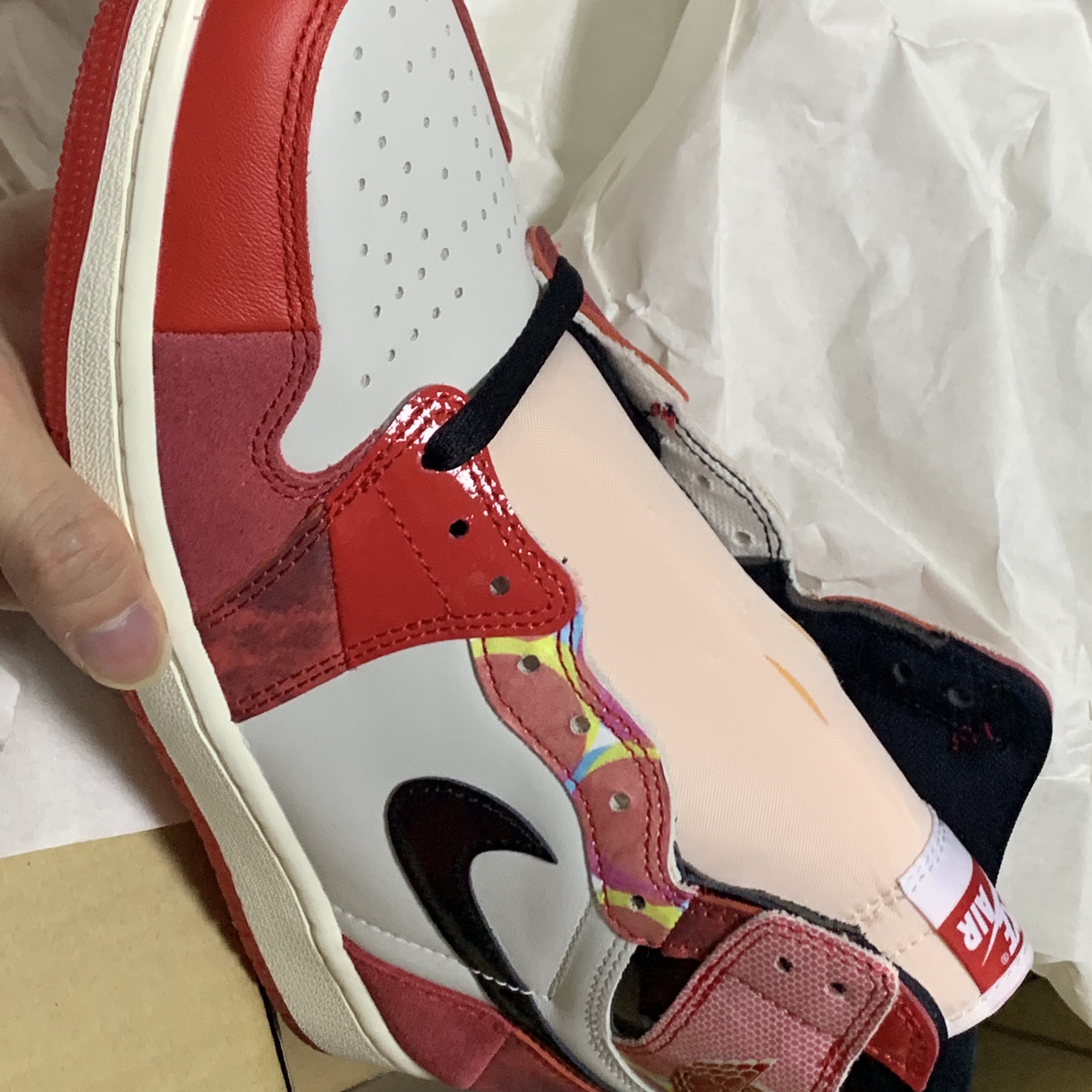 Jordan 1 Retro High Spider-Man Next Chapter 착용 스타일 - 2