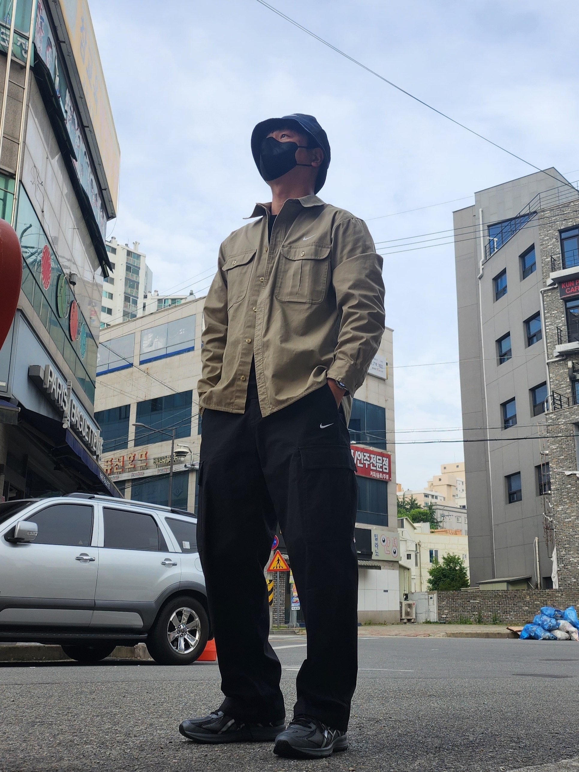 Asics Jog 100 S Steel Grey - 2E Wide, Nike SB Kearny Skate Cargo Pants Black White - Asia 착용 스타일 - 1