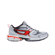 Diesel S-Serendipity Pro-X1 Mesh Sneakers Embossed Overlays Red White