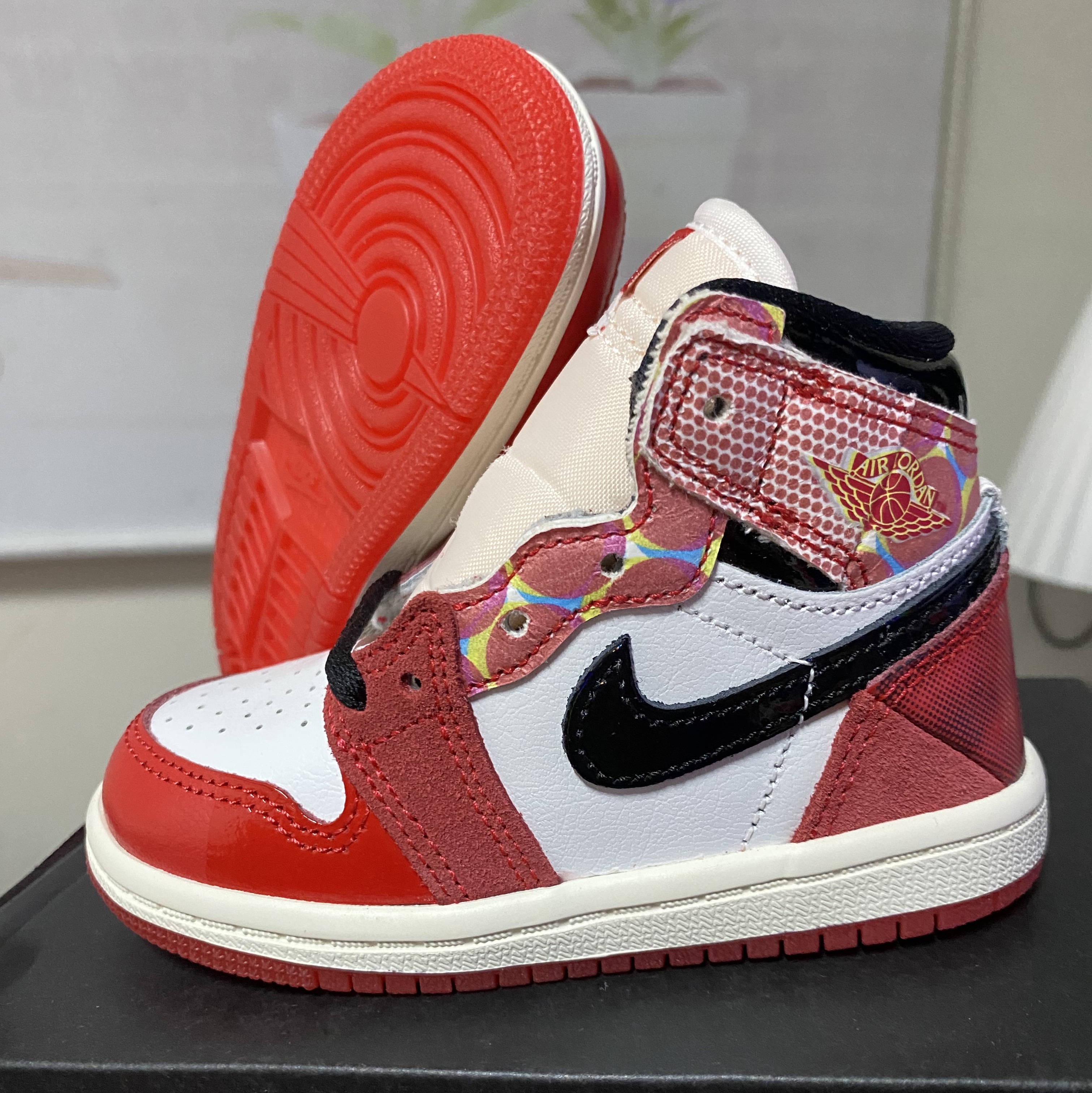 (TD) Jordan 1 Retro High Spider-Man Next Chapter 착용 스타일