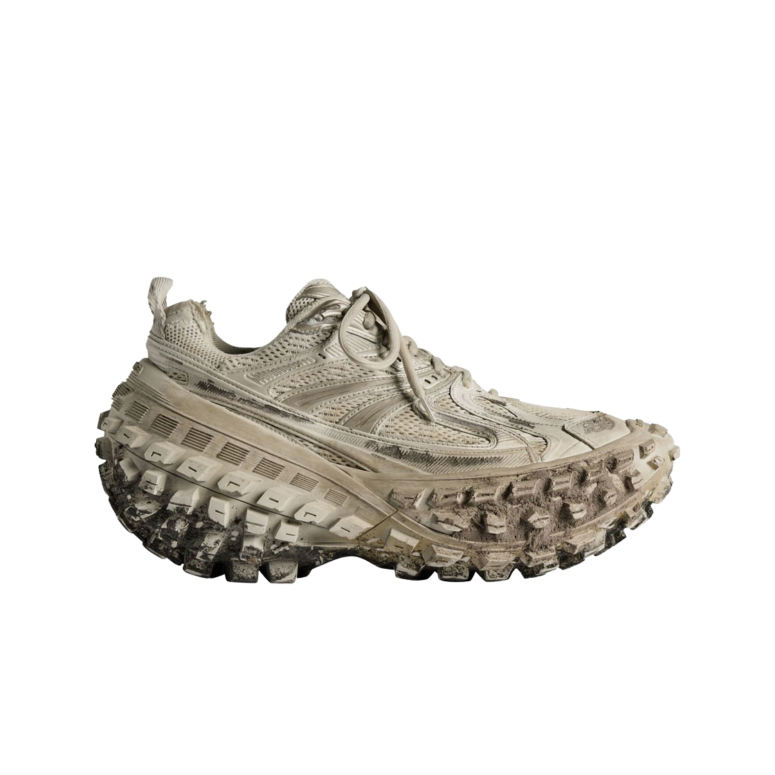 발렌시아가 디펜더 원 아웃 스니커즈 베이지