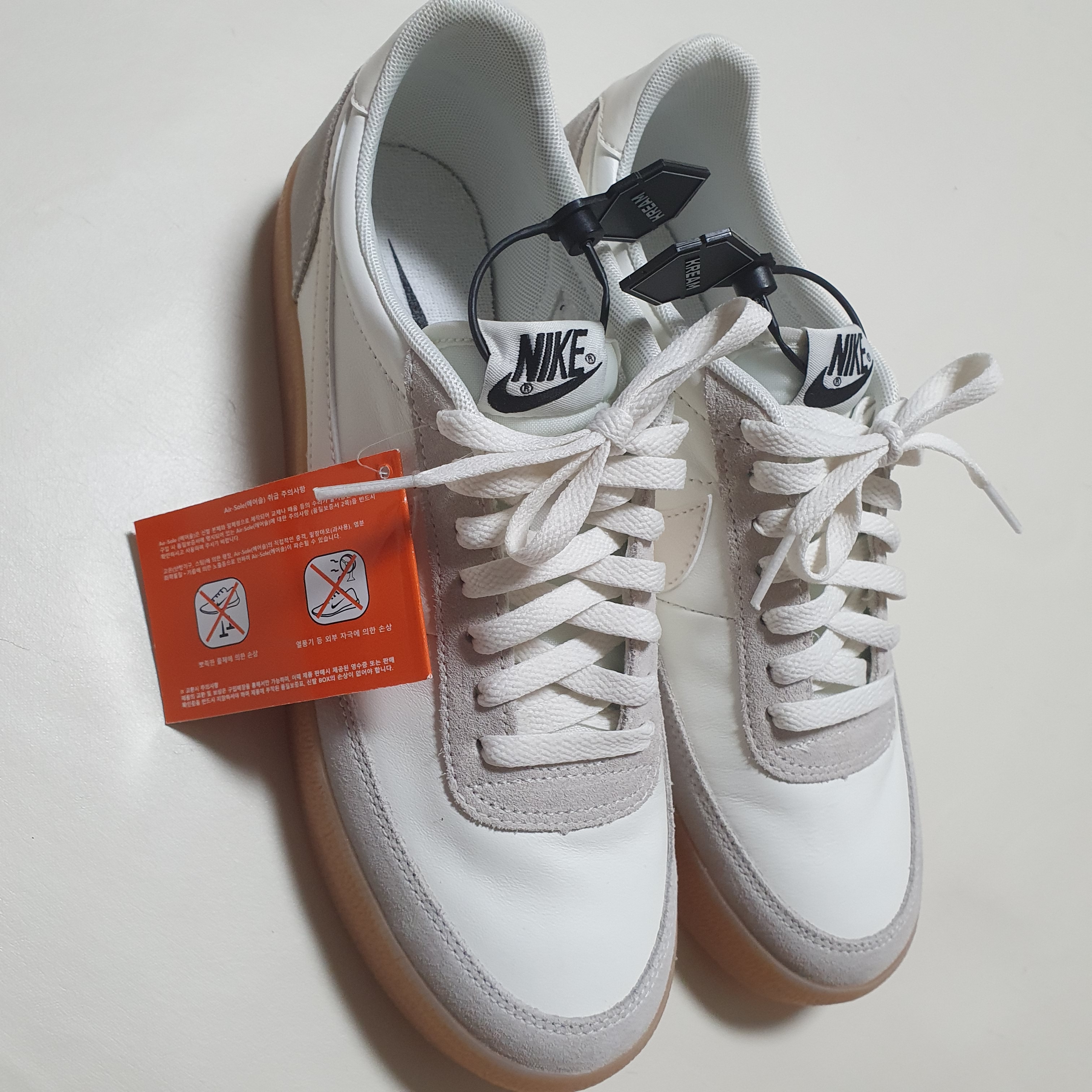 Nike Killshot 2 Leather Sail Gum 착용 스타일 - 1
