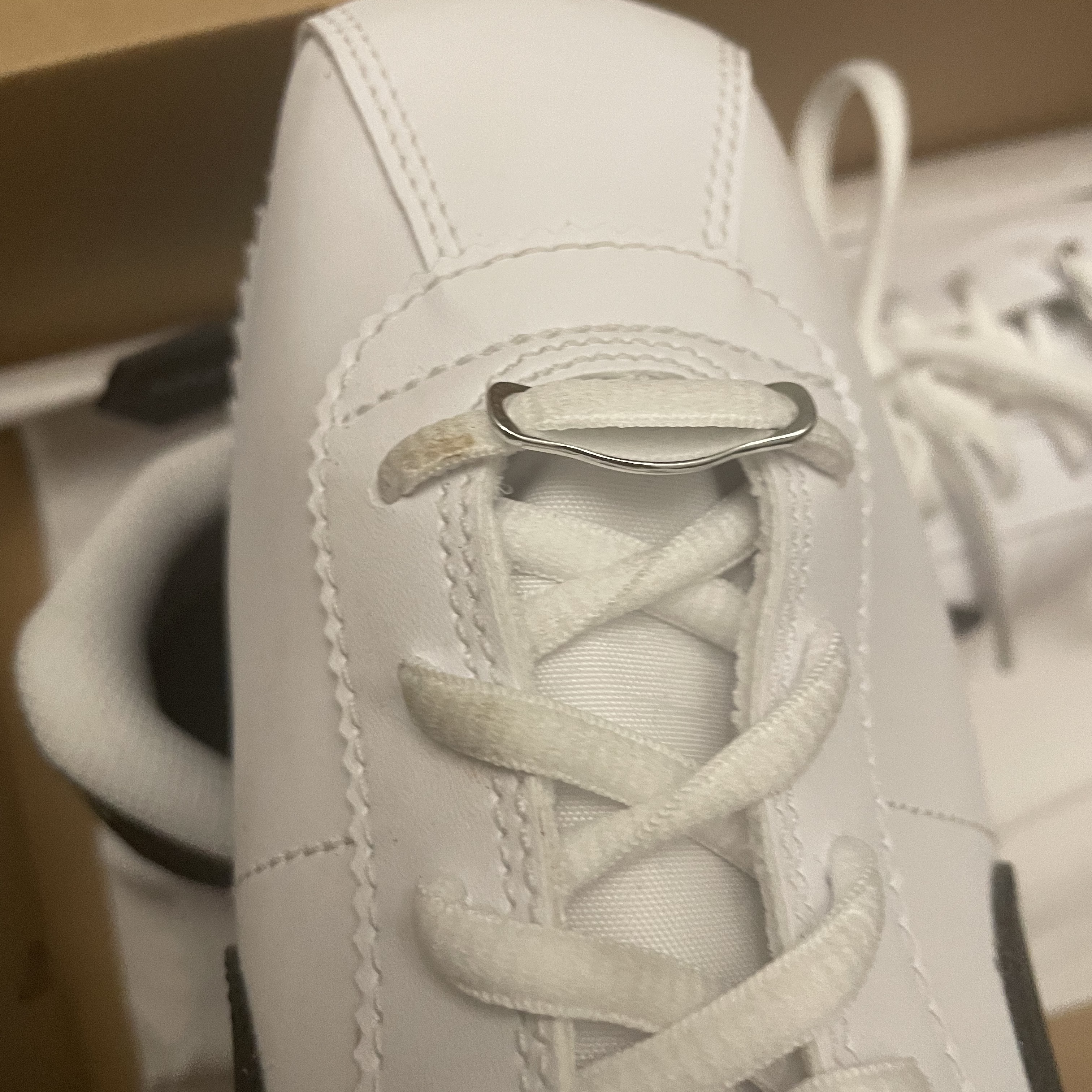 (GS) Nike Cortez Basic SL White Black 착용 스타일 - 2