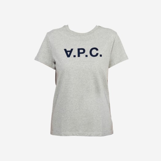 (W) 아페쎄 VPC 벨벳 티셔츠 그레이