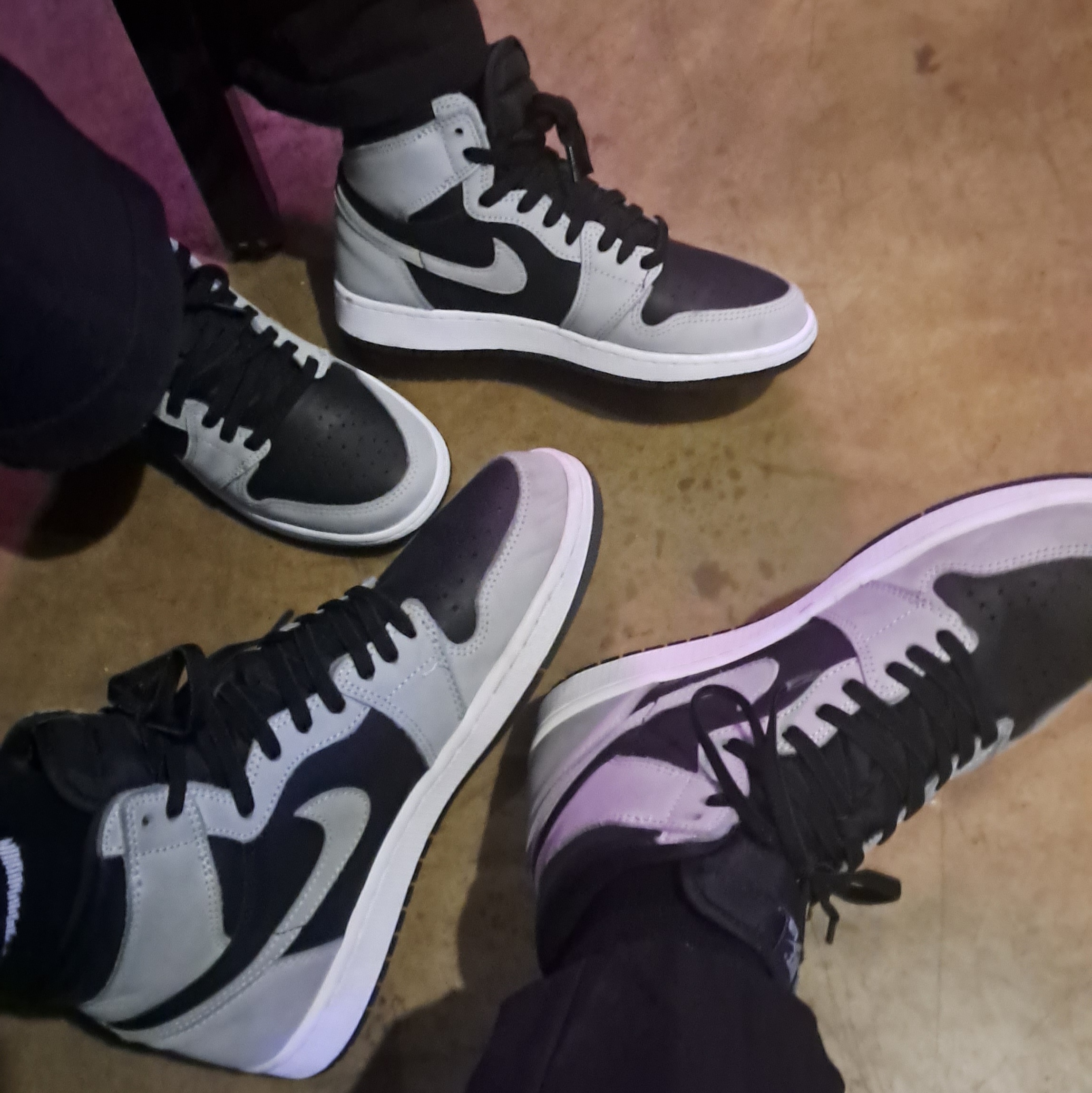 (GS) Jordan 1 Retro High OG Shadow 2.0, Jordan 1 Retro High OG Shadow 2.0 착용 스타일