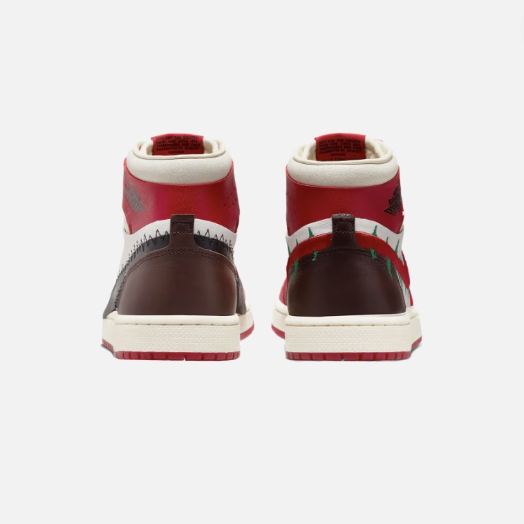 (W) Jordan 1 x Teyana Taylor Zoom CMFT 2 Gym Red 착용 스타일 - 4