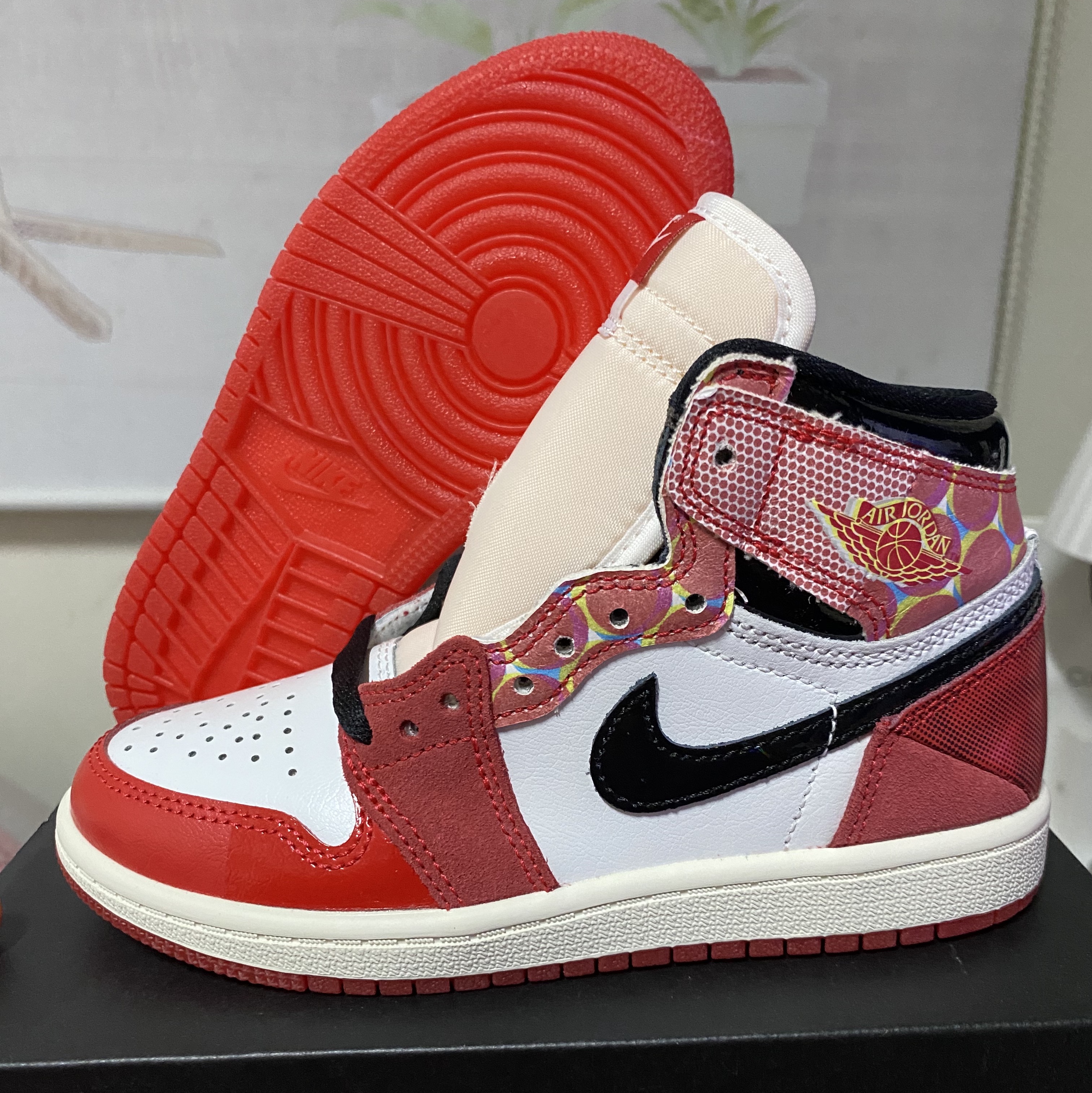 (PS) Jordan 1 Retro High Spider-Man Next Chapter 착용 스타일
