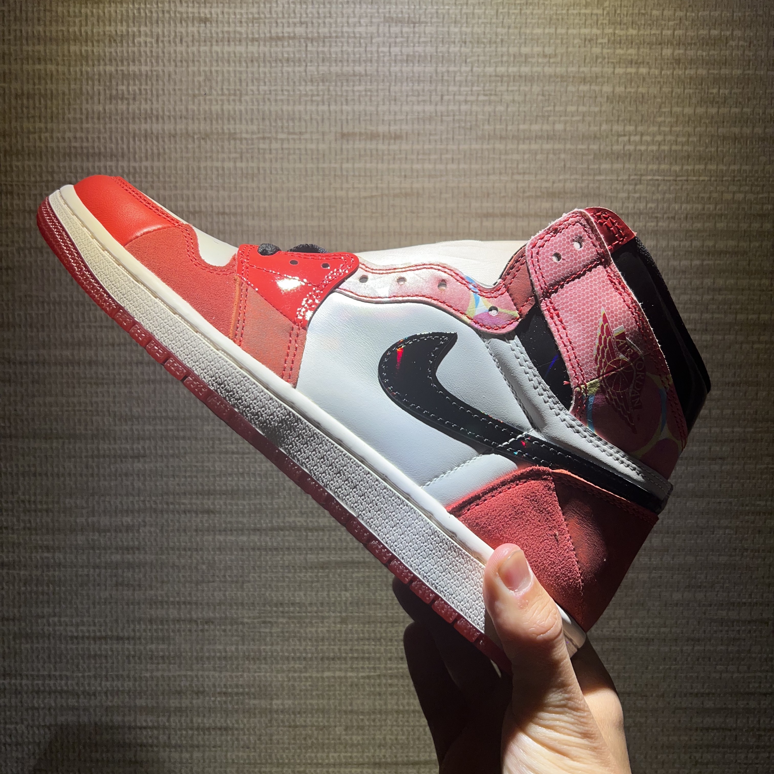 Jordan 1 Retro High Spider-Man Next Chapter 착용 스타일