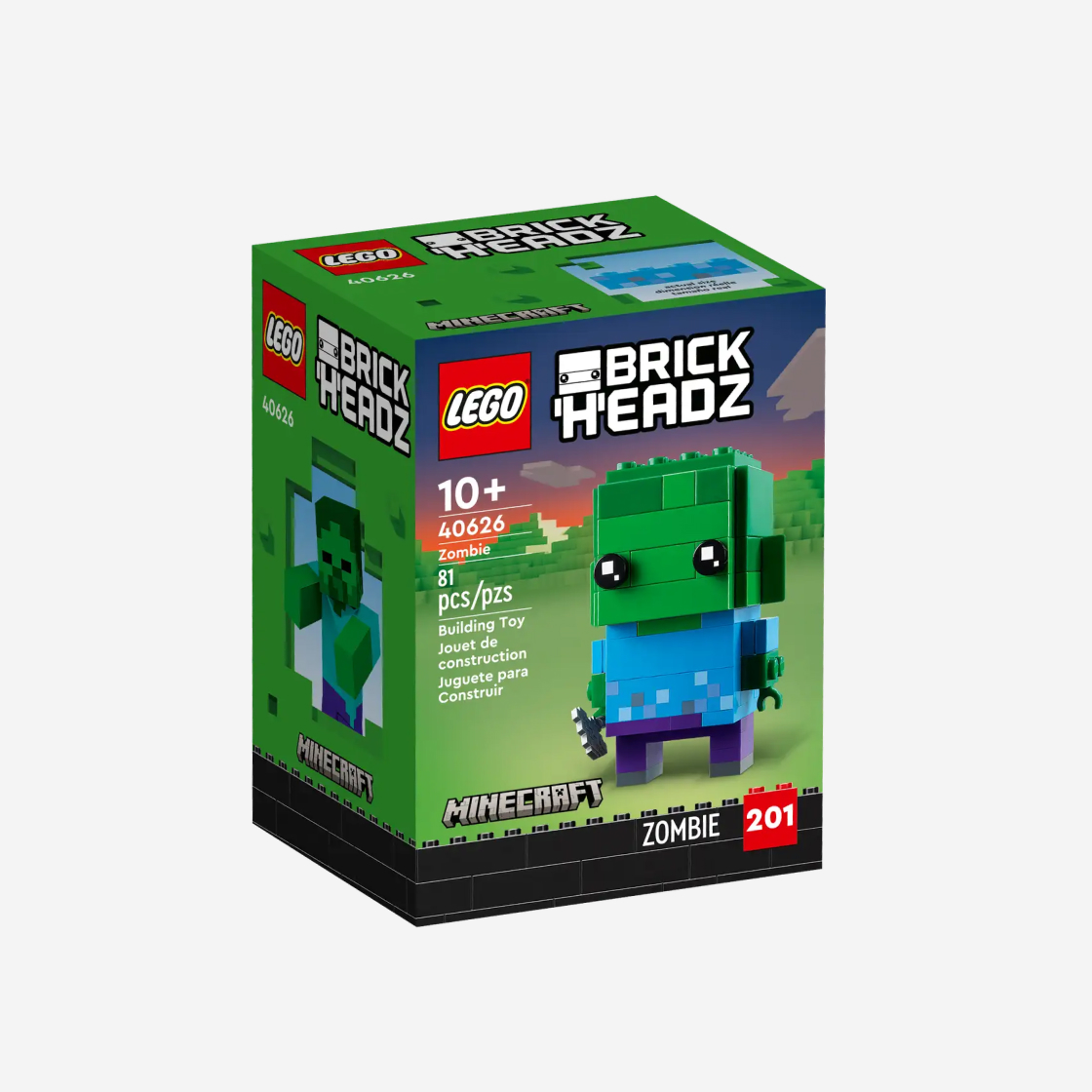 레고 브릭헤즈 좀비(Lego Brickheadz Zombie) - 2