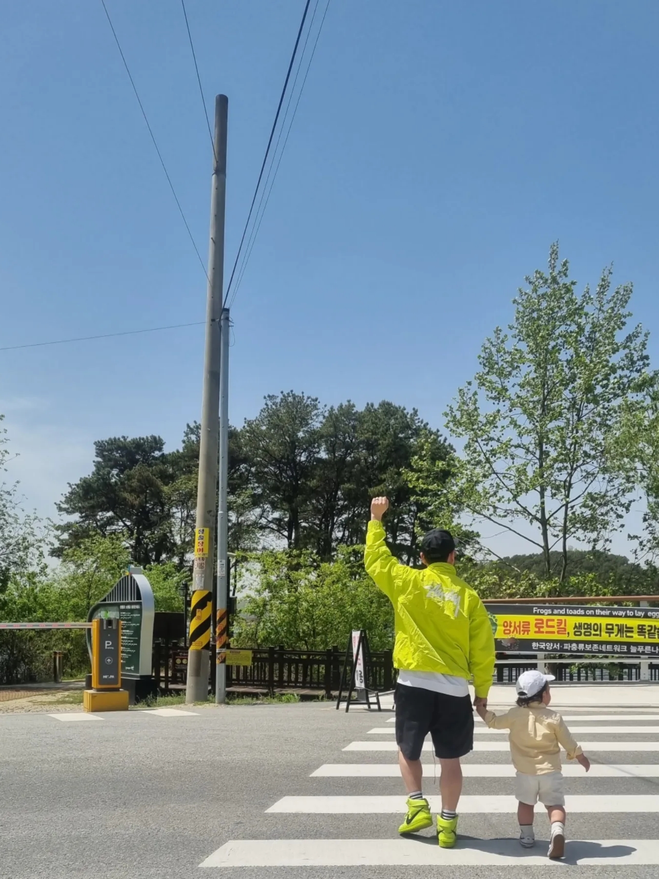 나이키 x 스투시 윈드러너 자켓 브라이트 캑터스, 나이키 x 앰부쉬 덩크 하이 플래쉬 라임 착용 스타일 - 2