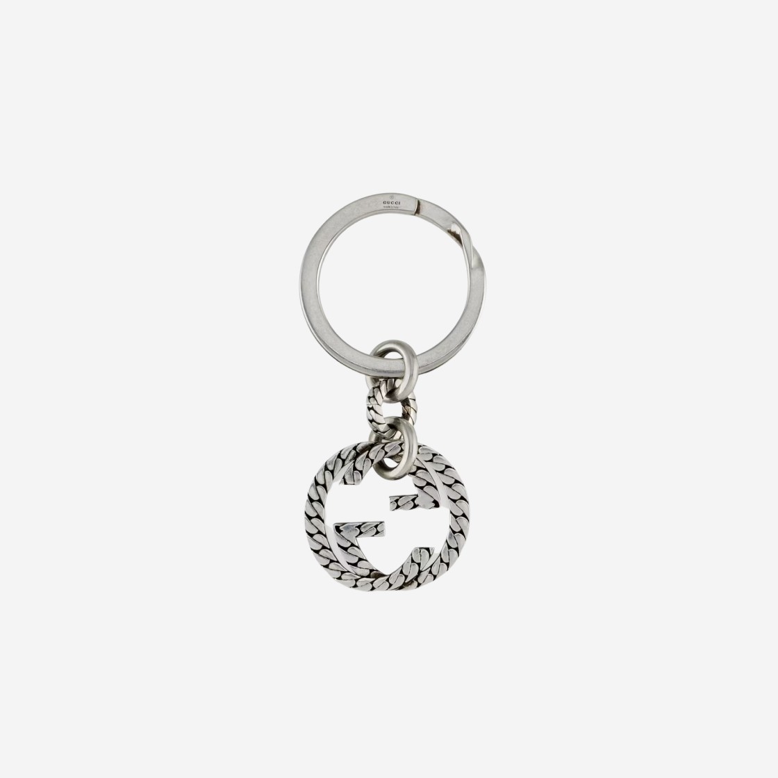 Gucci Interlocking G Keychain Silver 상세 이미지 2