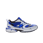Diesel S-Serendipity Pro-X1 Mesh Sneakers Embossed Overlays Blue White